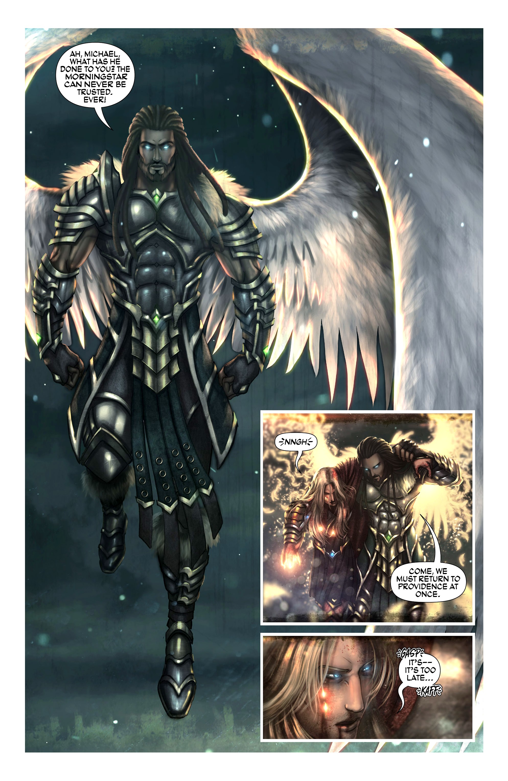 Read online Knights of the Golden Sun comic -  Issue #1 - 17