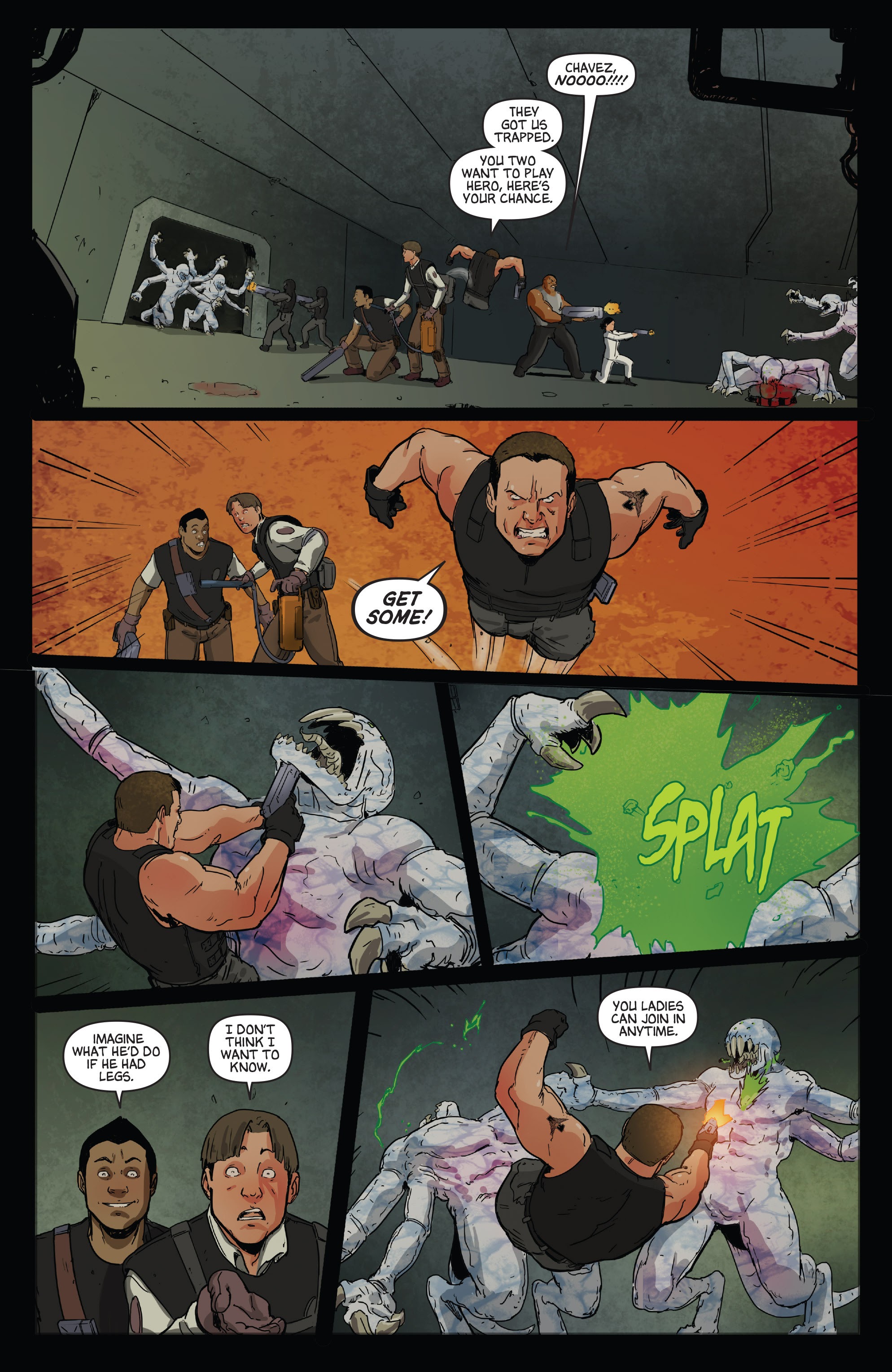 Read online Aliens vs. Parker comic -  Issue # _TPB - 72