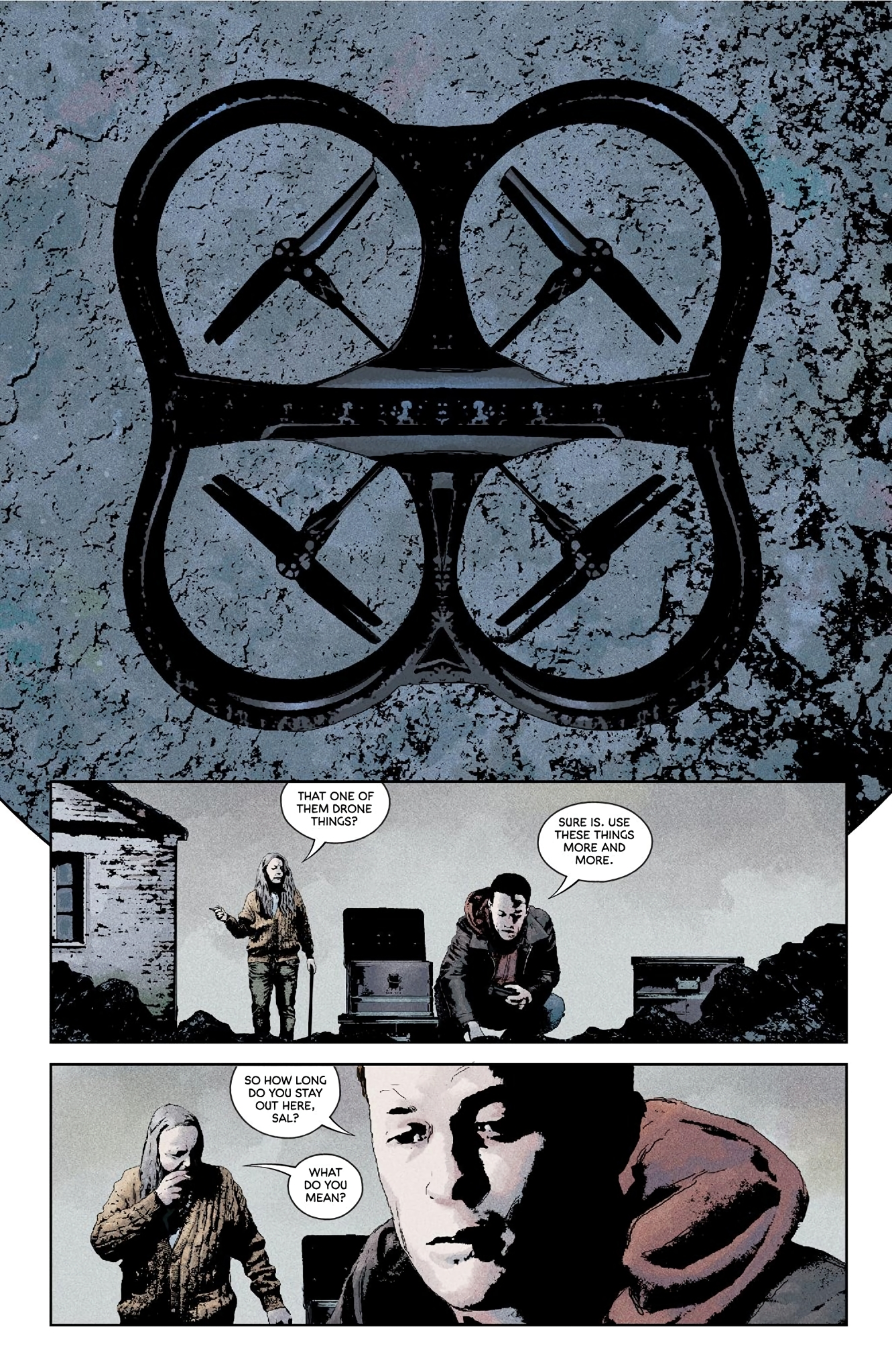 Read online Bone Orchard: The Passageway comic -  Issue # TPB - 21