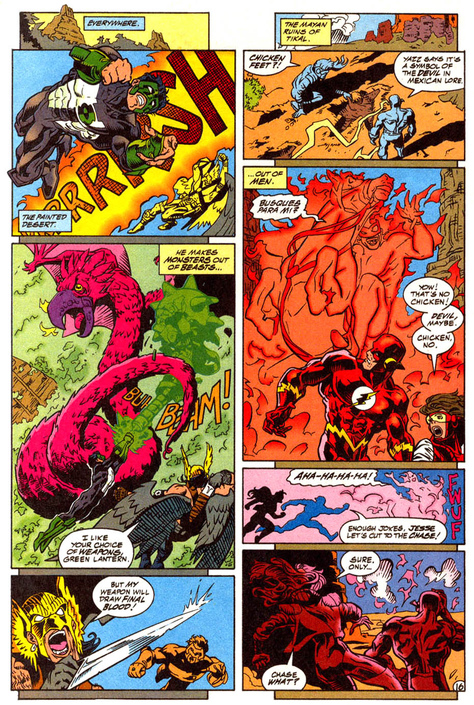 Read online Justice League America comic -  Issue #107 - 17