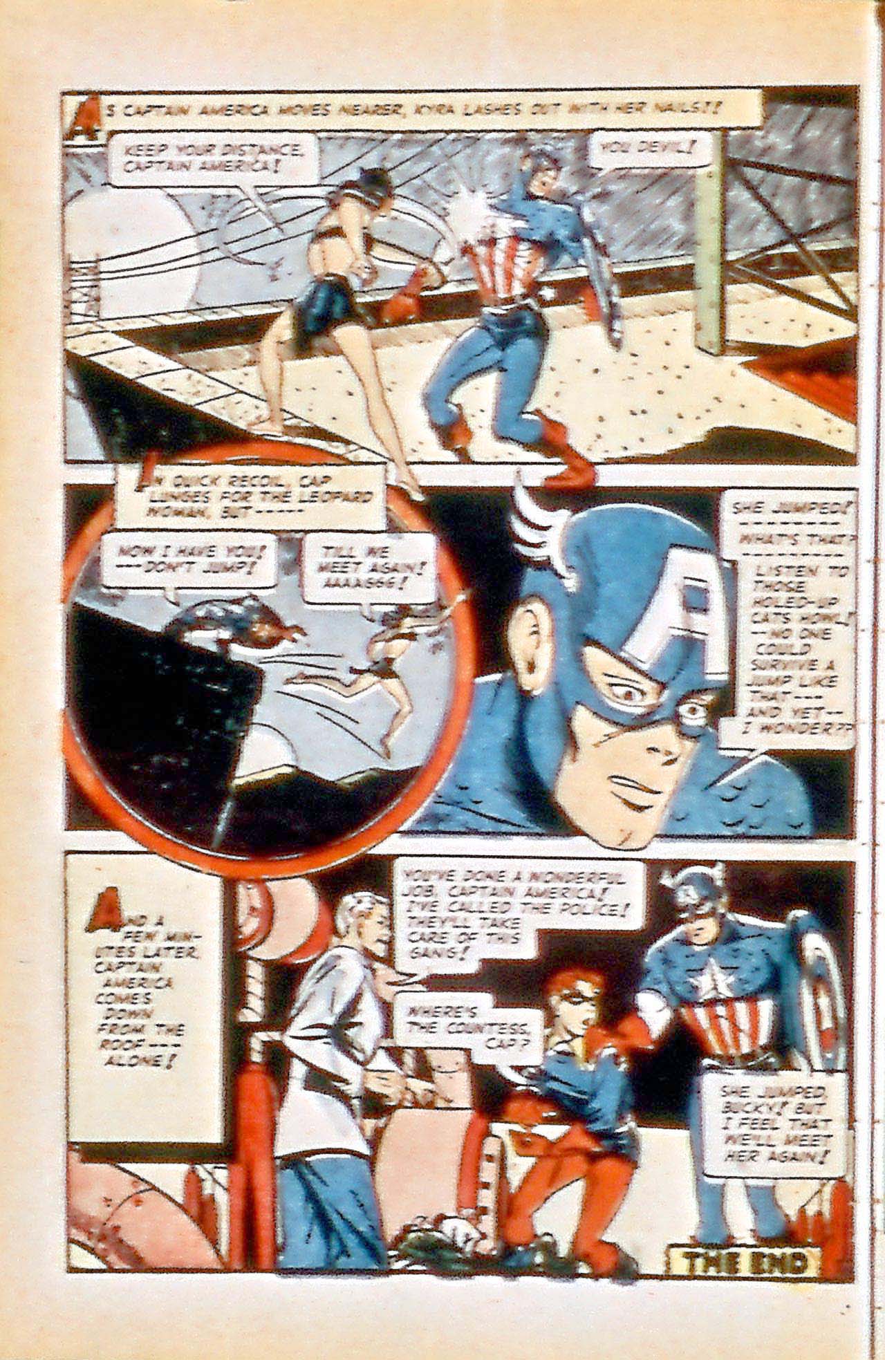 Read online Captain America Comics comic -  Issue #36 - 44