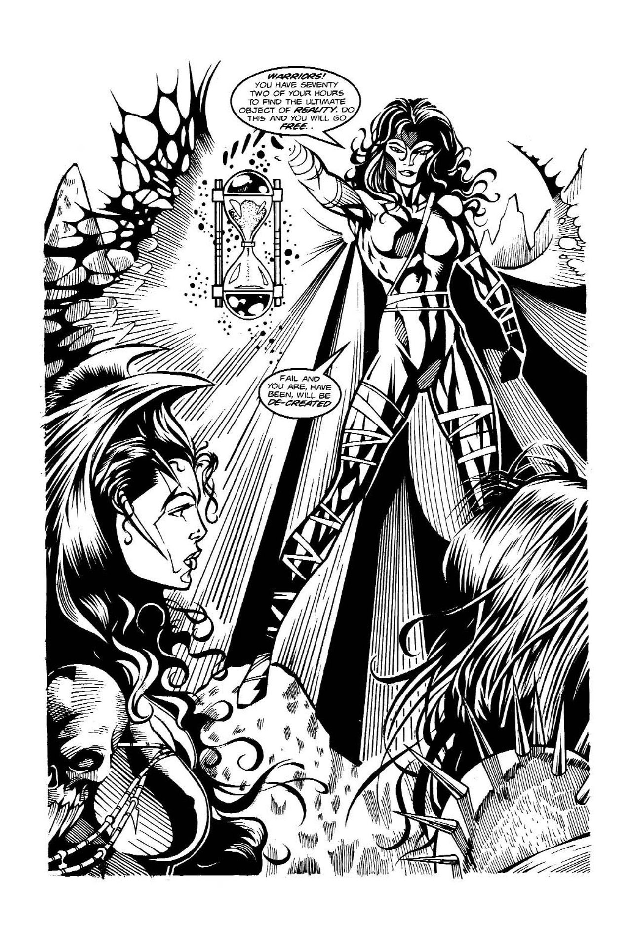 Read online Vampress Luxura / Baby Angel X comic -  Issue #1 - 8
