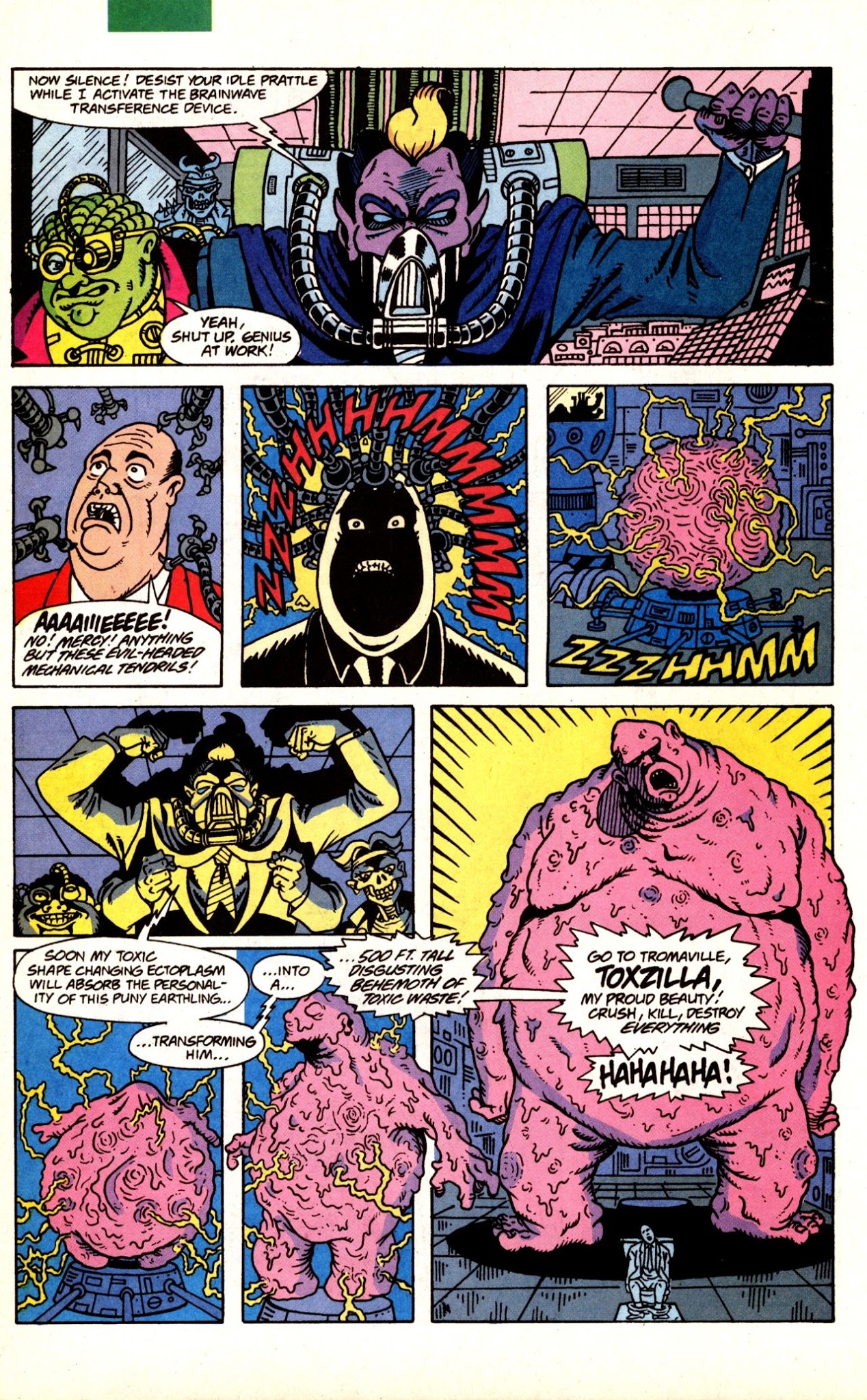 Read online Toxic Crusaders comic -  Issue #8 - 6