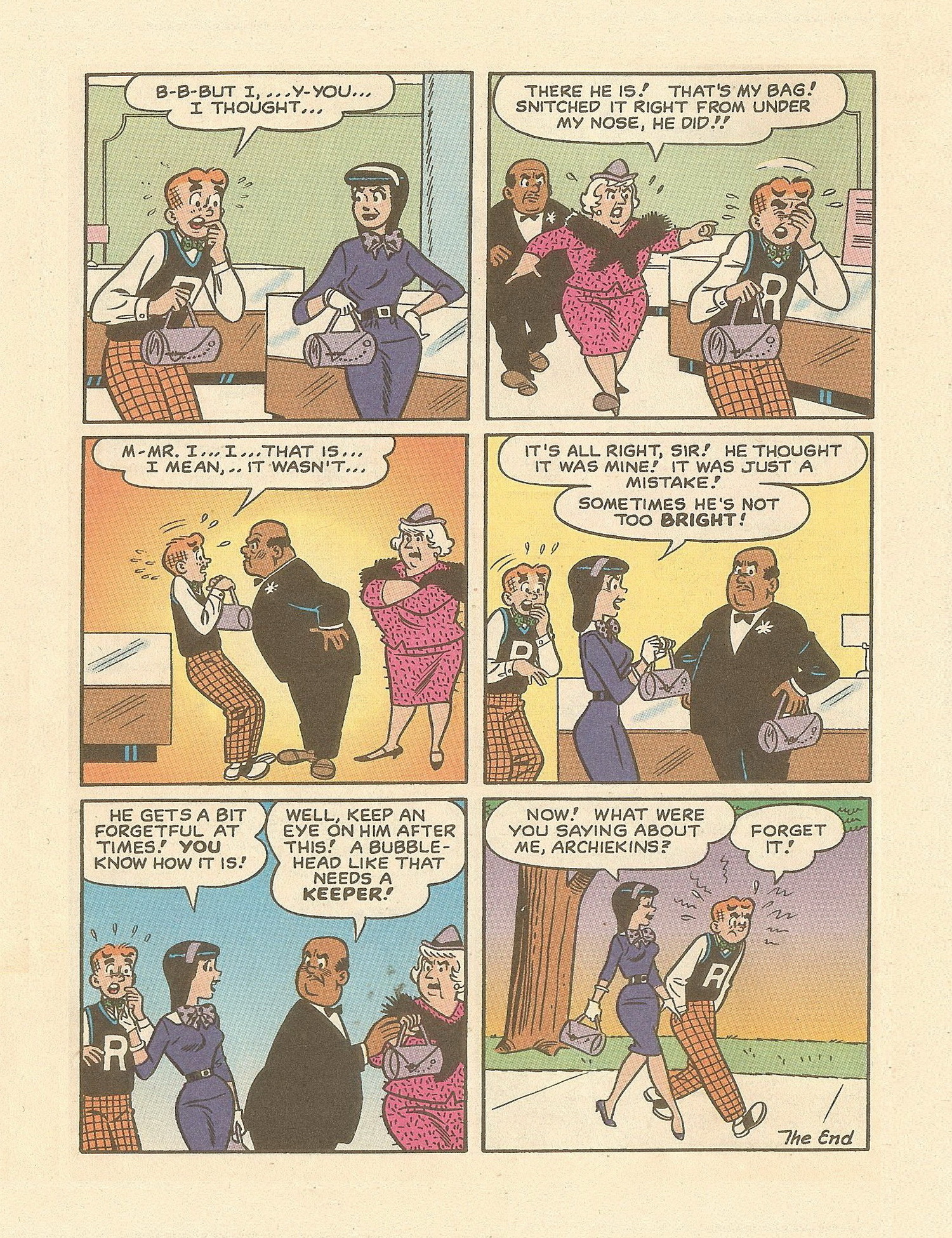 Read online Betty and Veronica Digest Magazine comic -  Issue #81 - 25