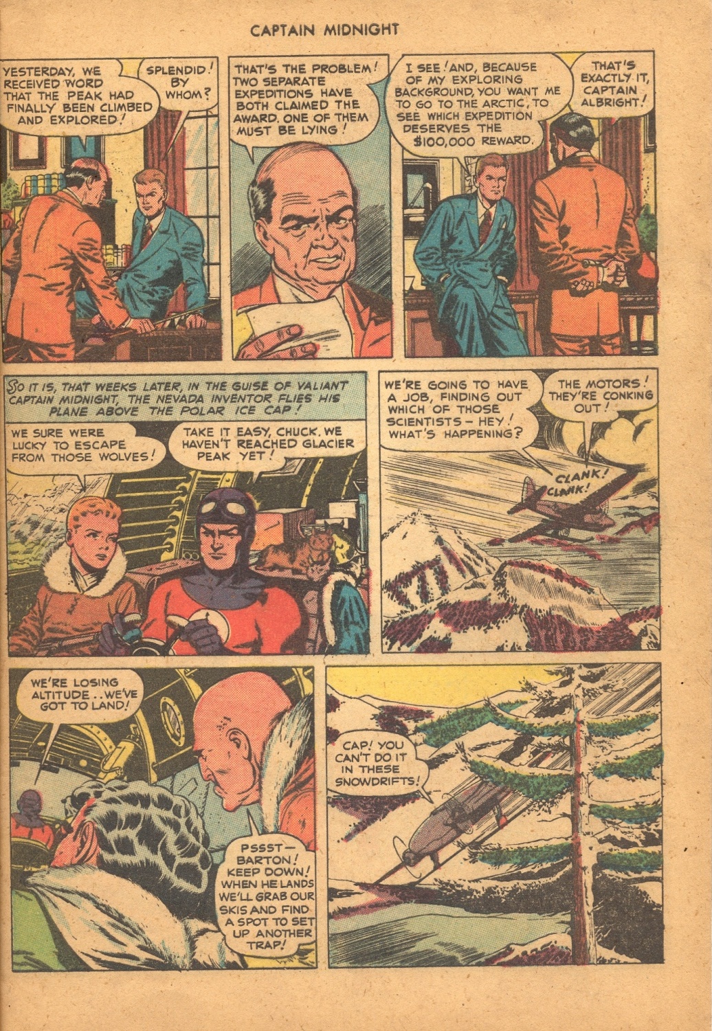 Read online Captain Midnight (1942) comic -  Issue #61 - 5