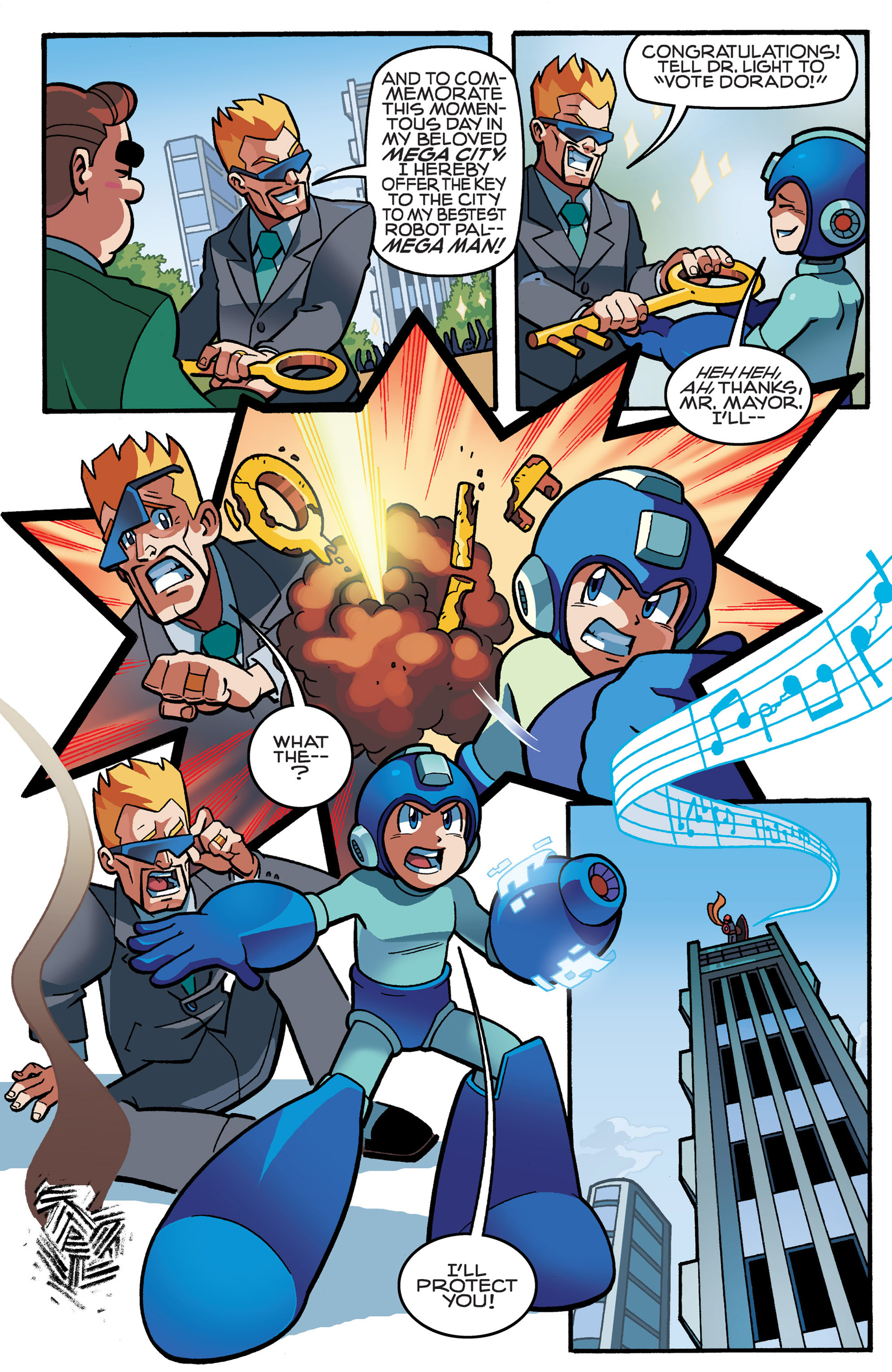 Read online Mega Man comic -  Issue #23 - 10