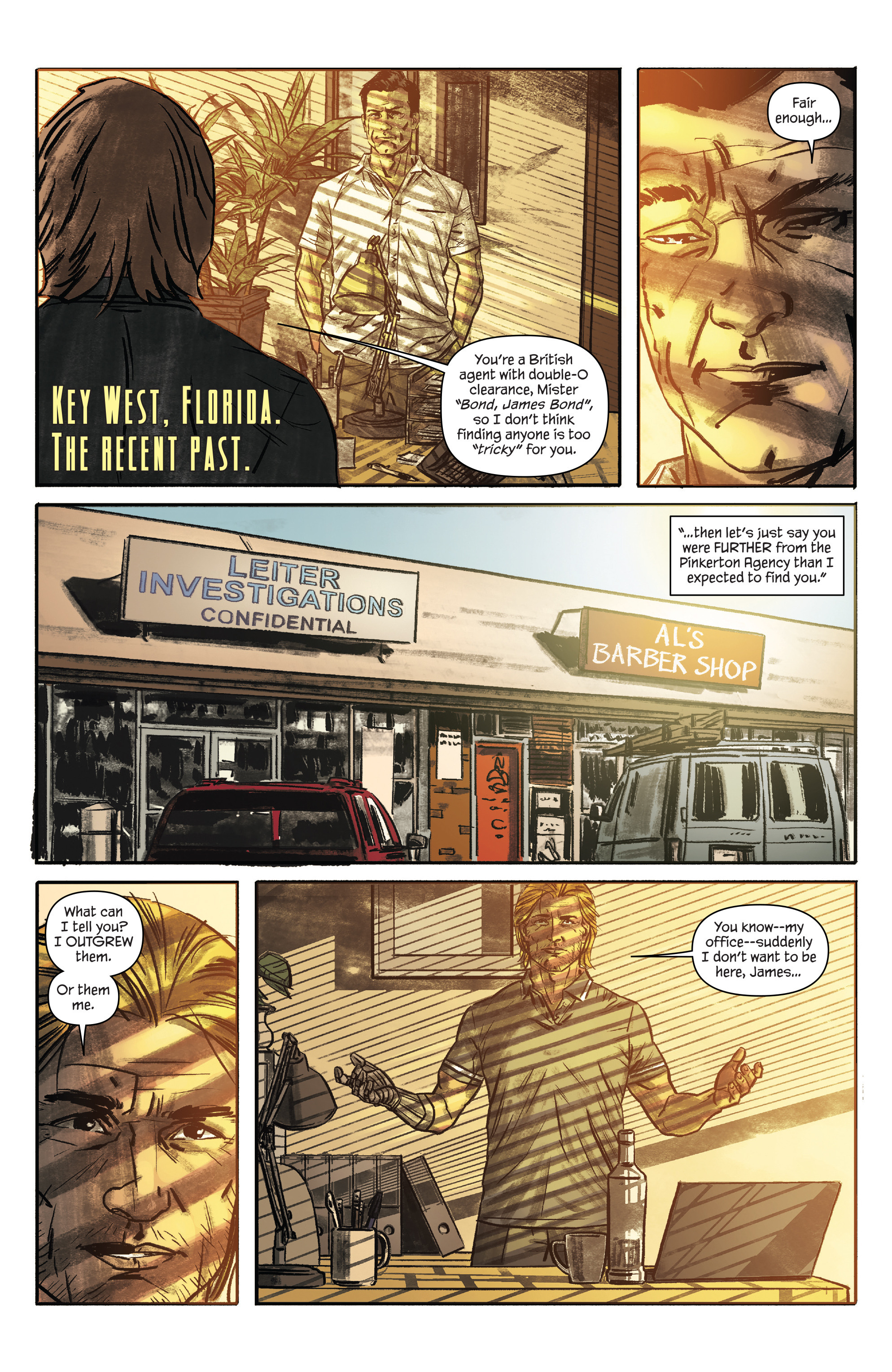 Read online James Bond: Felix Leiter comic -  Issue #1 - 20