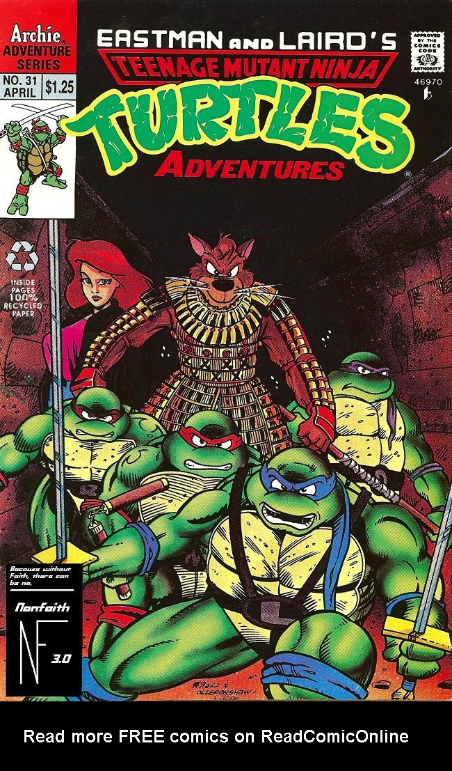 Teenage Mutant Ninja Turtles Adventures (1989) issue 31 - Page 1