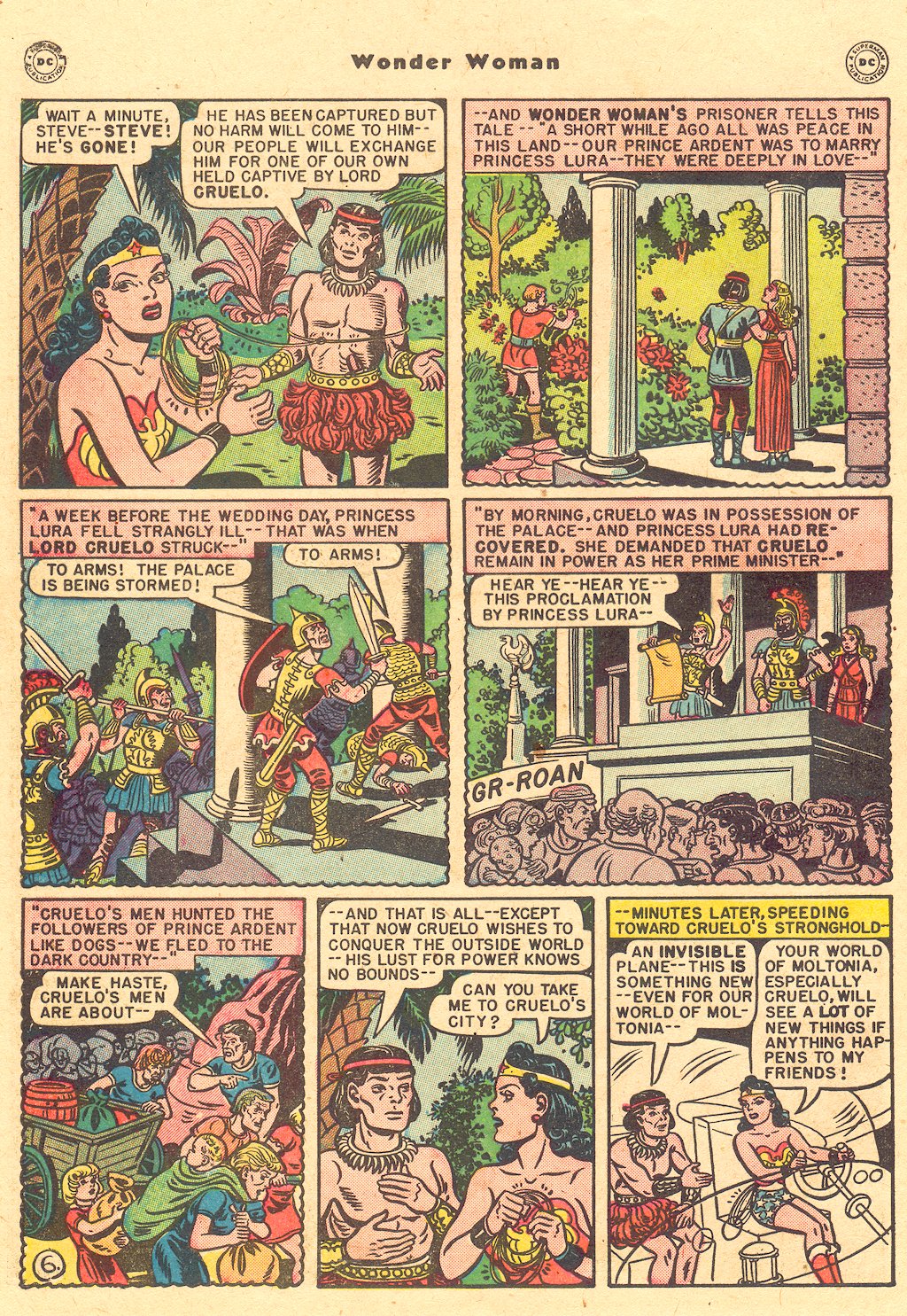 Read online Wonder Woman (1942) comic -  Issue #36 - 42