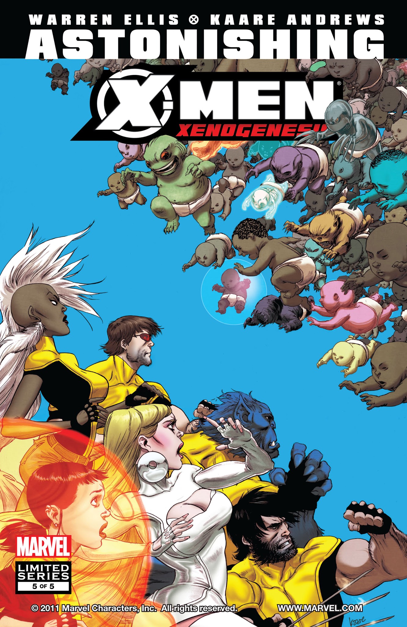 Read online Astonishing X-Men: Xenogenesis comic -  Issue #5 - 1