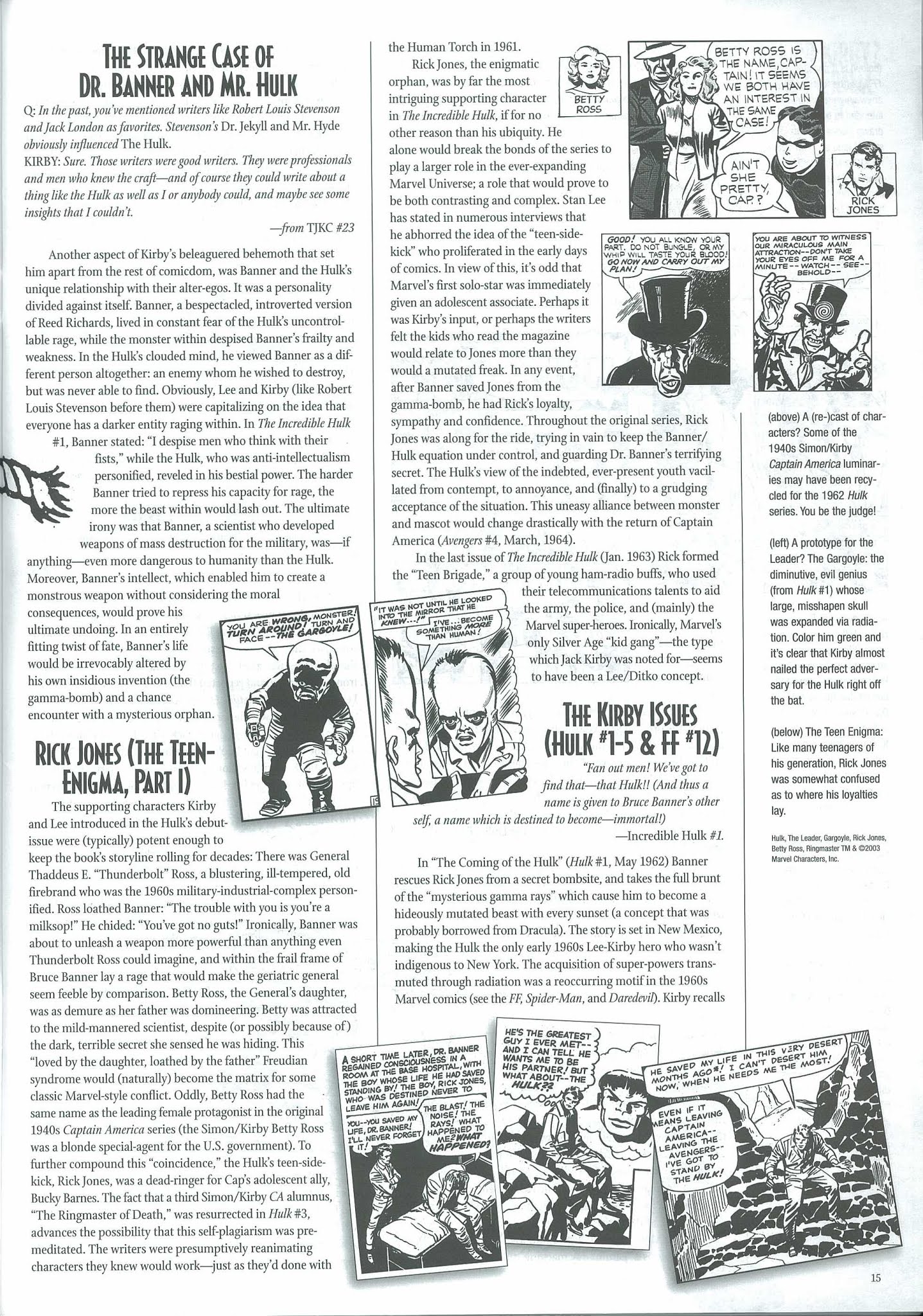 Read online The Jack Kirby Collector comic -  Issue #39 - 17