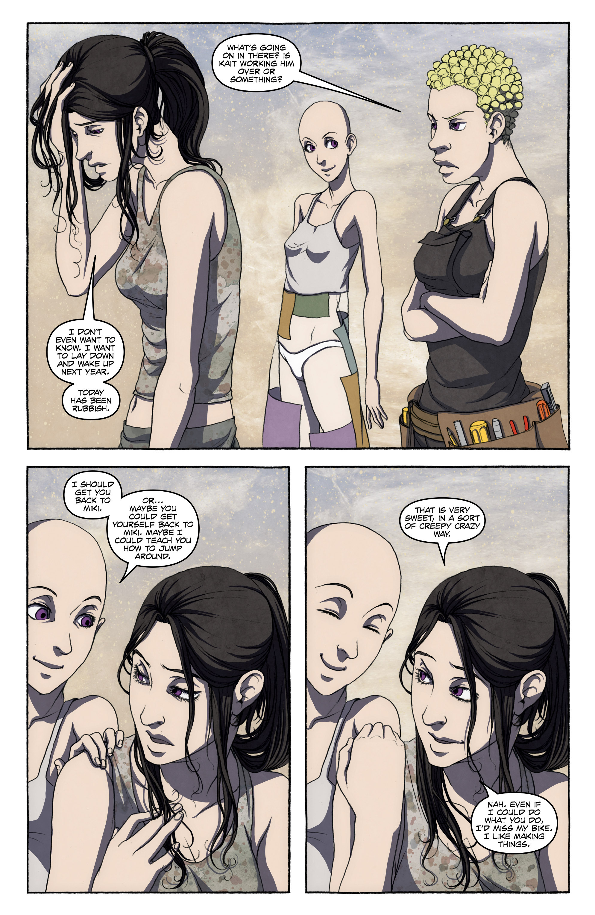 Read online FreakAngels comic -  Issue #4 - 133