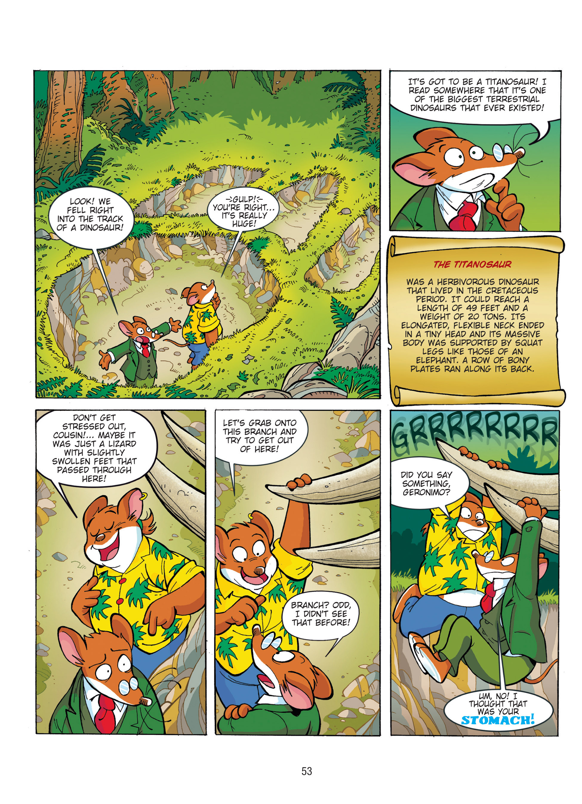 Read online Geronimo Stilton comic -  Issue # TPB 6 - 53