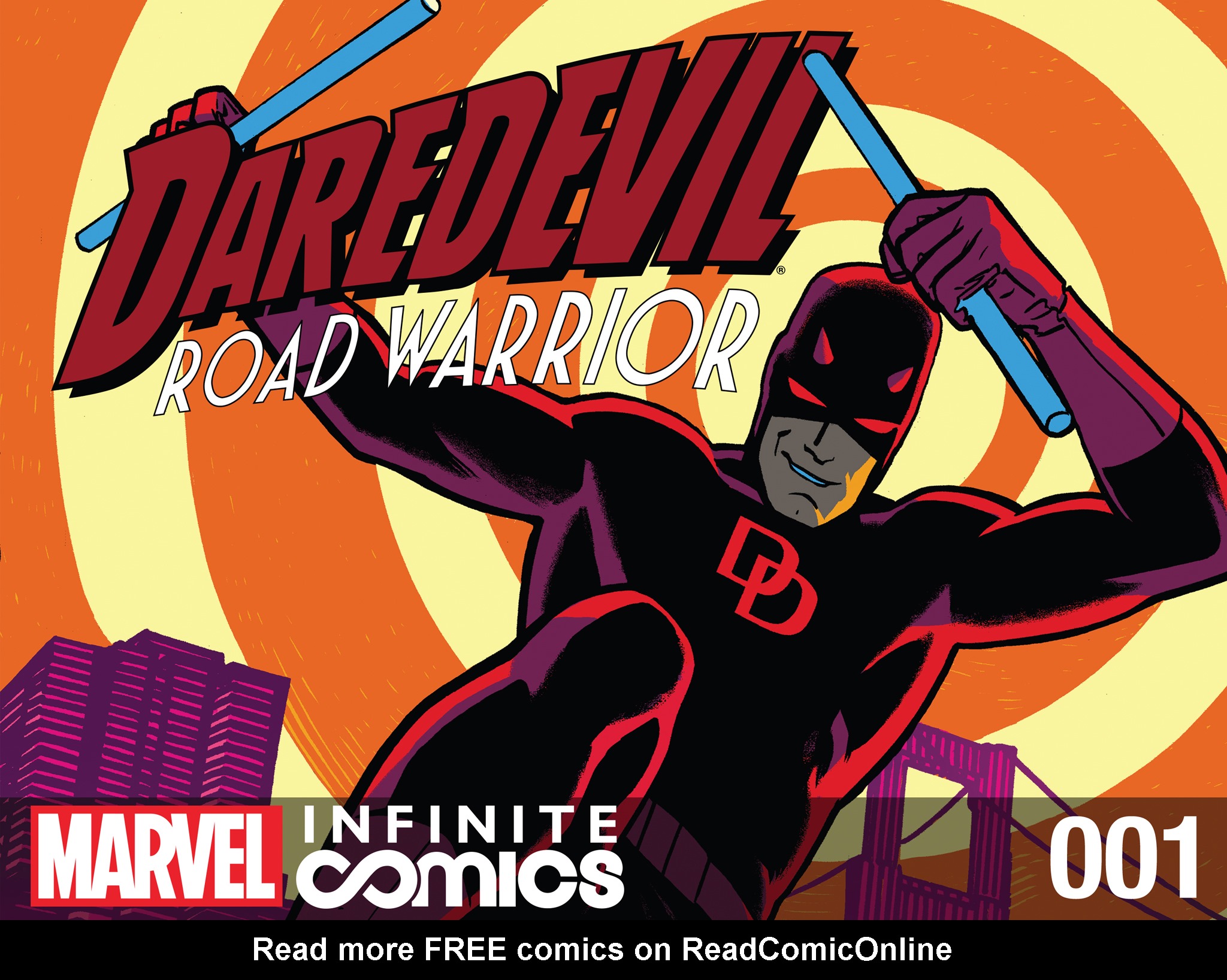 Read online Daredevil: Road Warrior (Infinite Comics) comic -  Issue #1 - 1