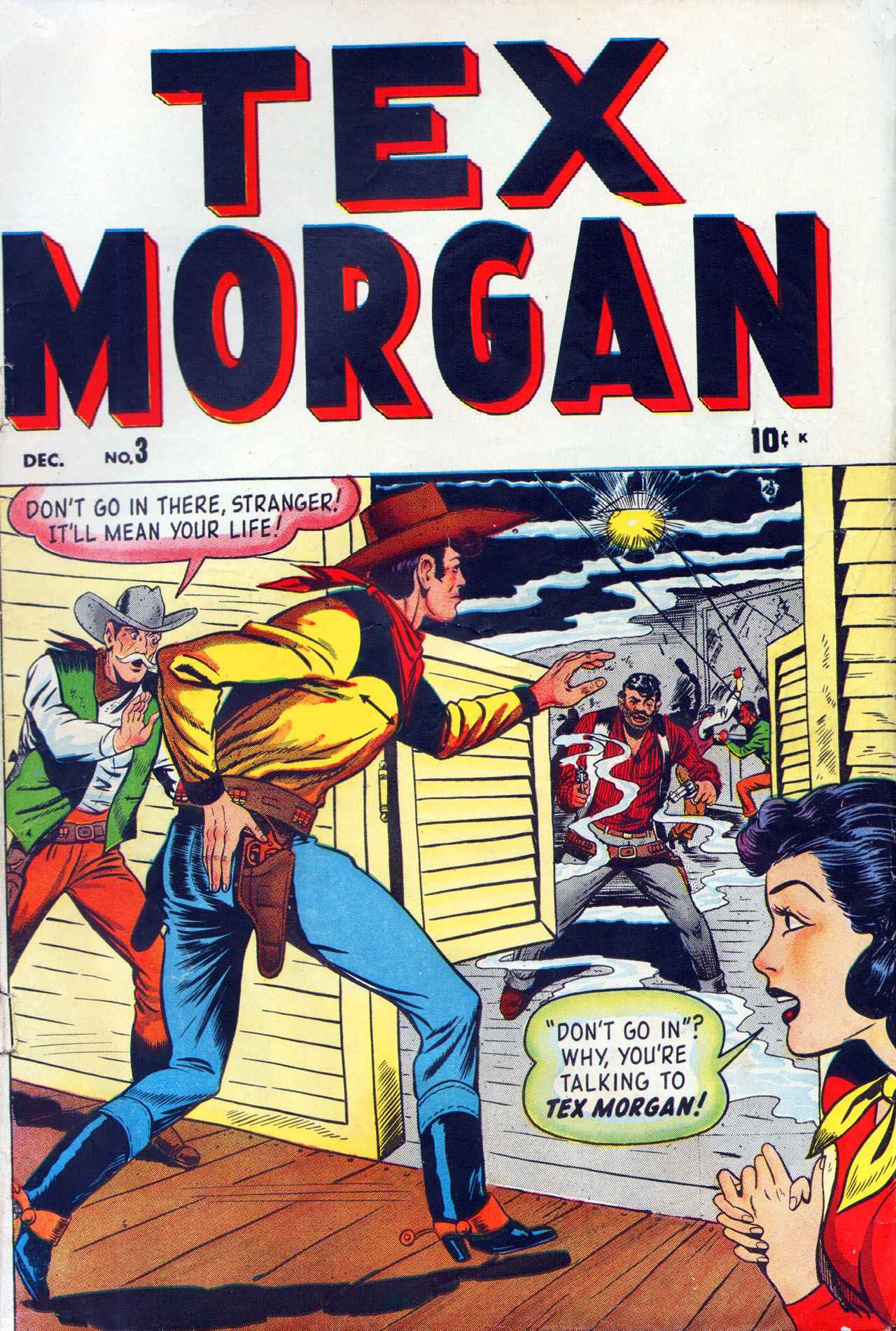Read online Tex Morgan comic -  Issue #3 - 1