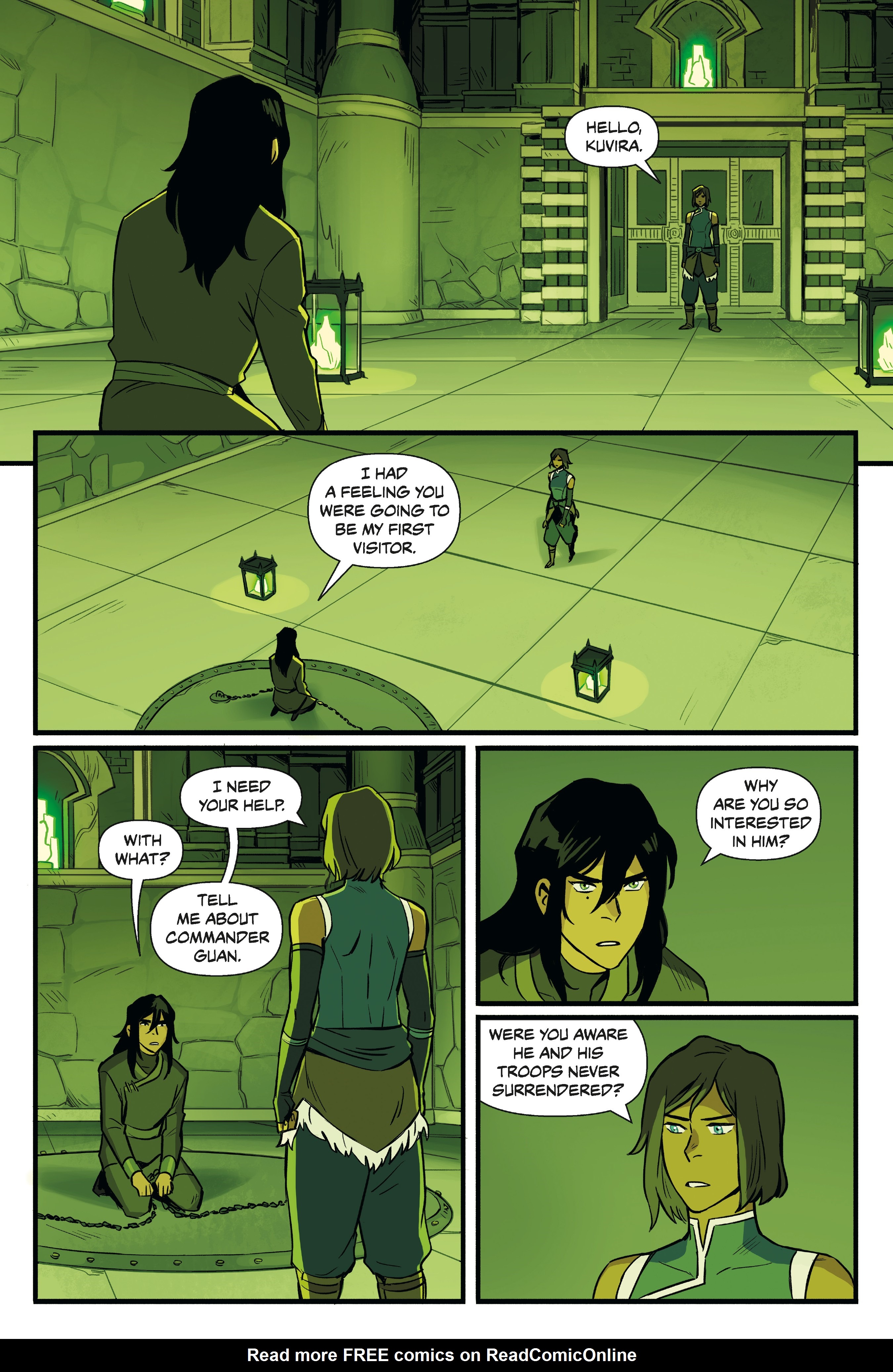 Read online Nickelodeon The Legend of Korra: Ruins of the Empire comic -  Issue # TPB 1 - 35