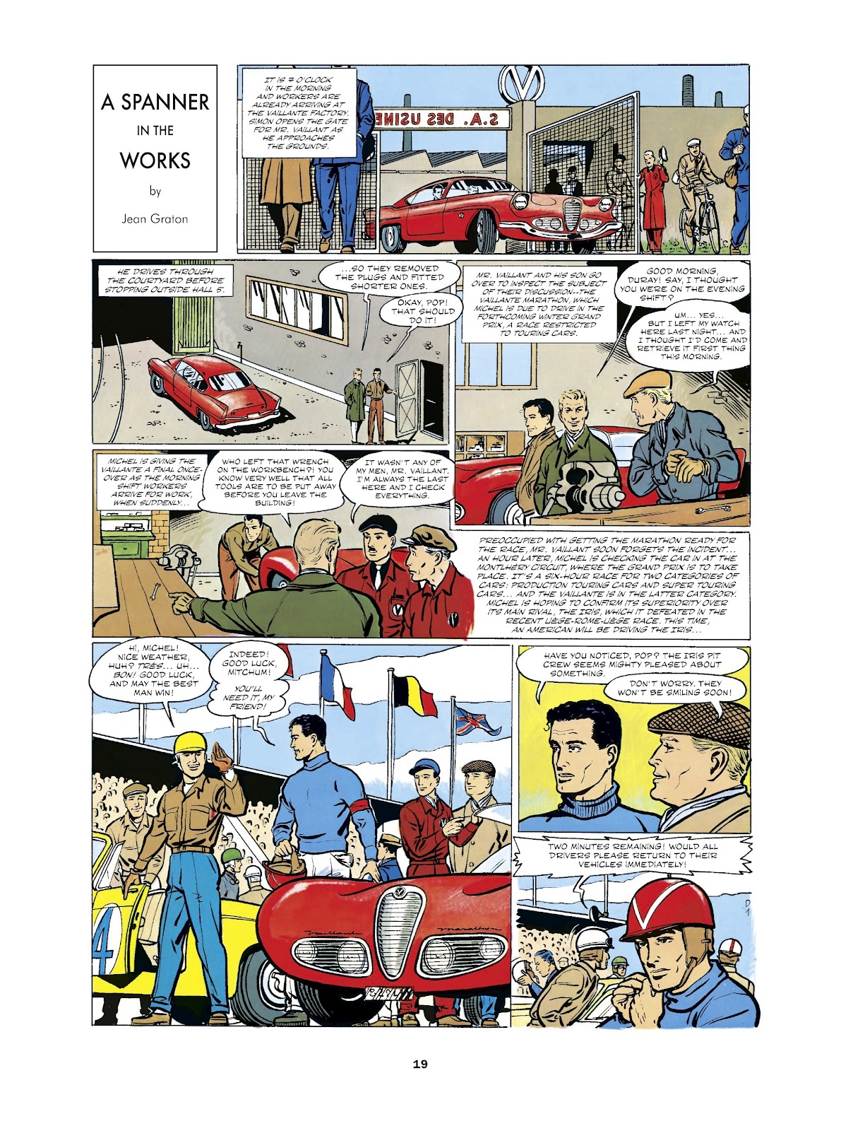 Michel Vaillant Short Story Classics issue Full - Page 19
