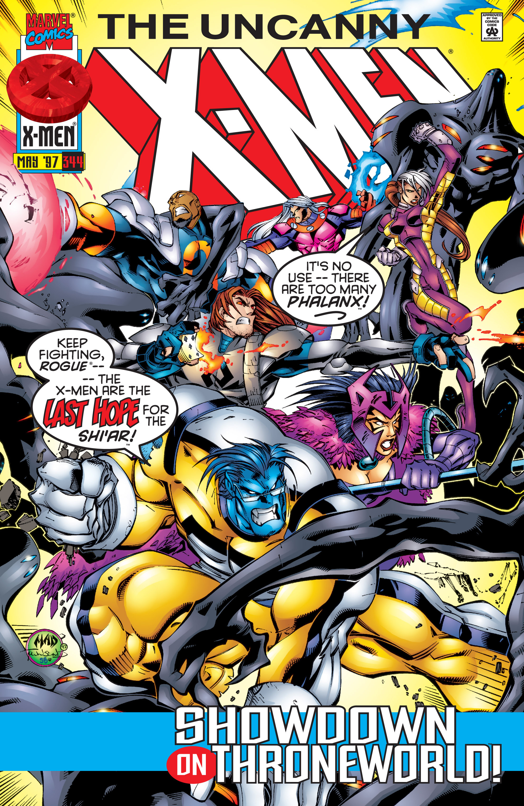 Read online Uncanny X-Men (1963) comic -  Issue #344 - 1