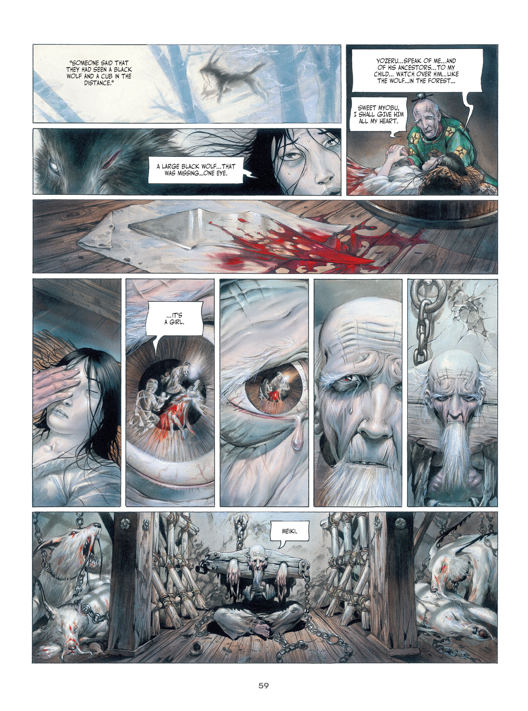 Read online Legends of the Pierced Veil: The Scarlet Blades comic -  Issue # TPB (Part 1) - 59