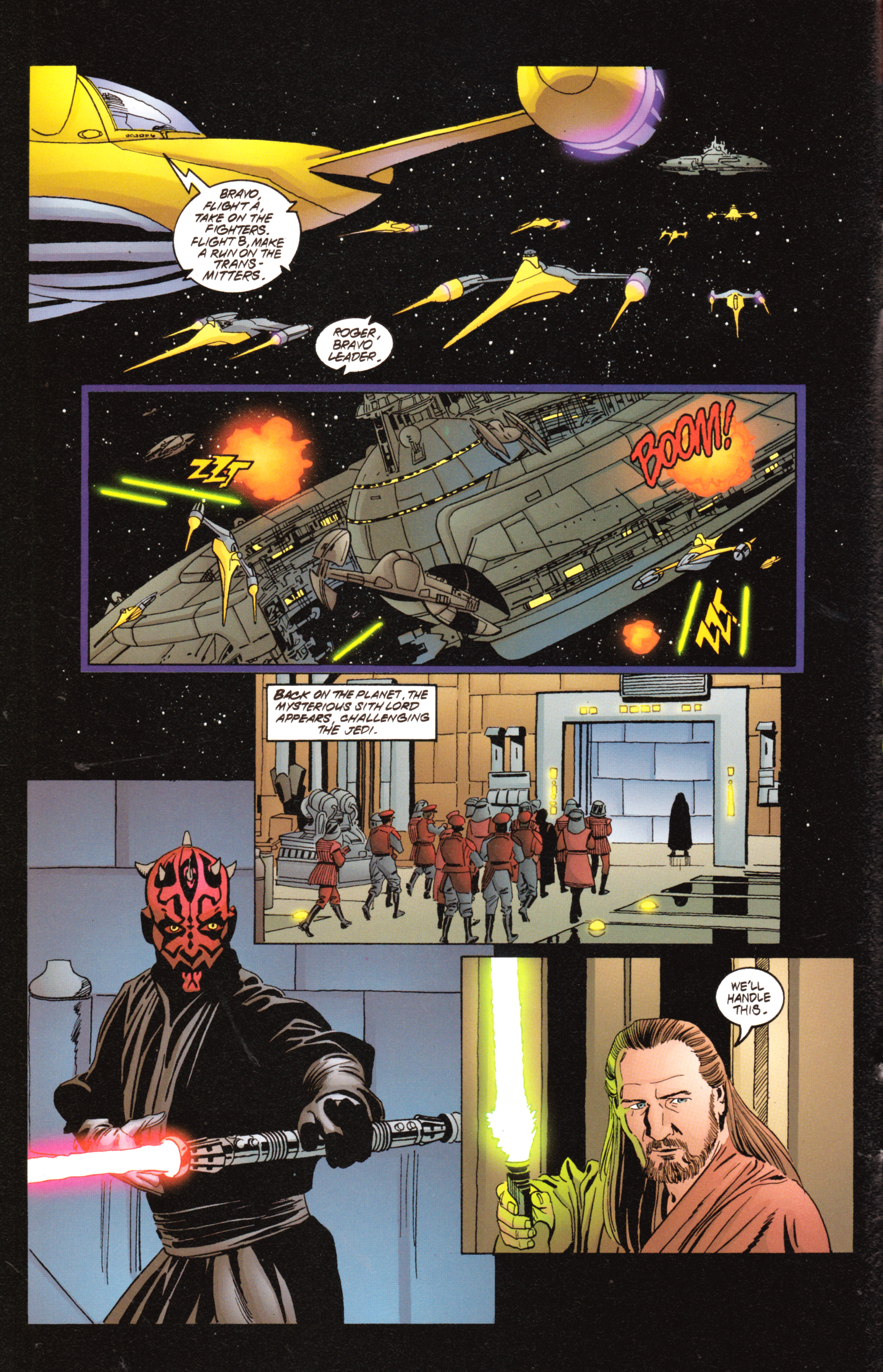 Read online Star Wars: Episode I - The Phantom Menace comic -  Issue #4 - 9