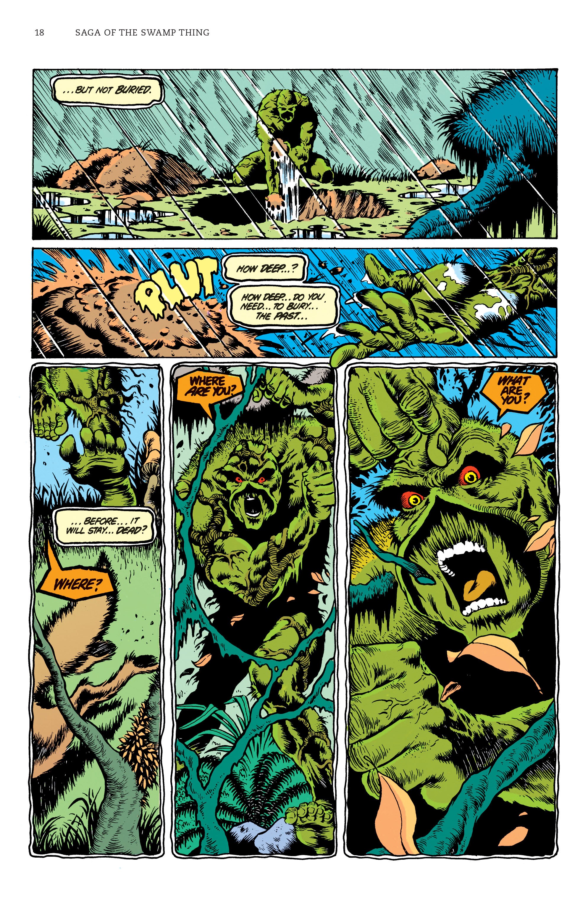 Read online Saga of the Swamp Thing comic -  Issue # TPB 2 (Part 1) - 19