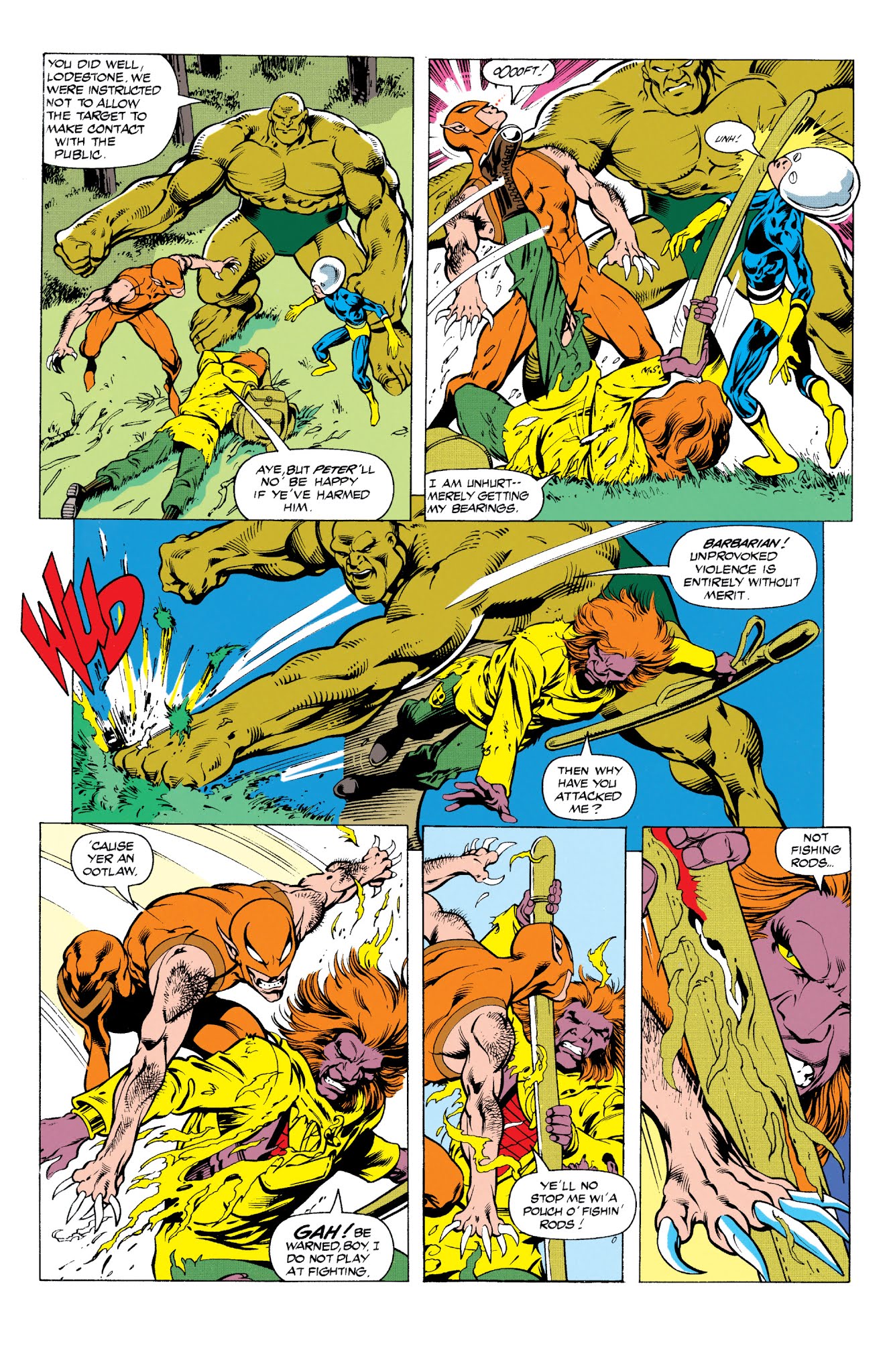 Read online Excalibur Visionaries: Alan Davis comic -  Issue # TPB 3 (Part 1) - 99