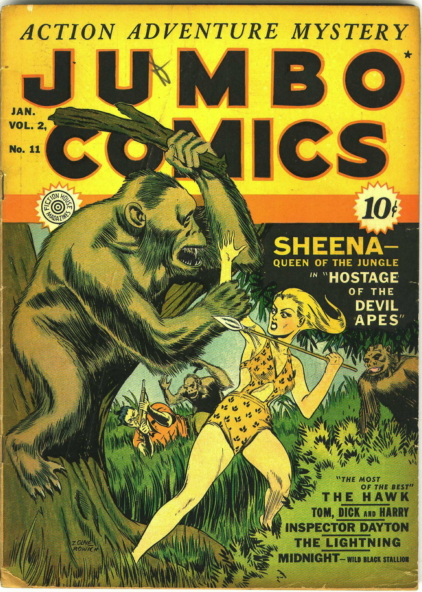 Read online Jumbo Comics comic -  Issue #35 - 2