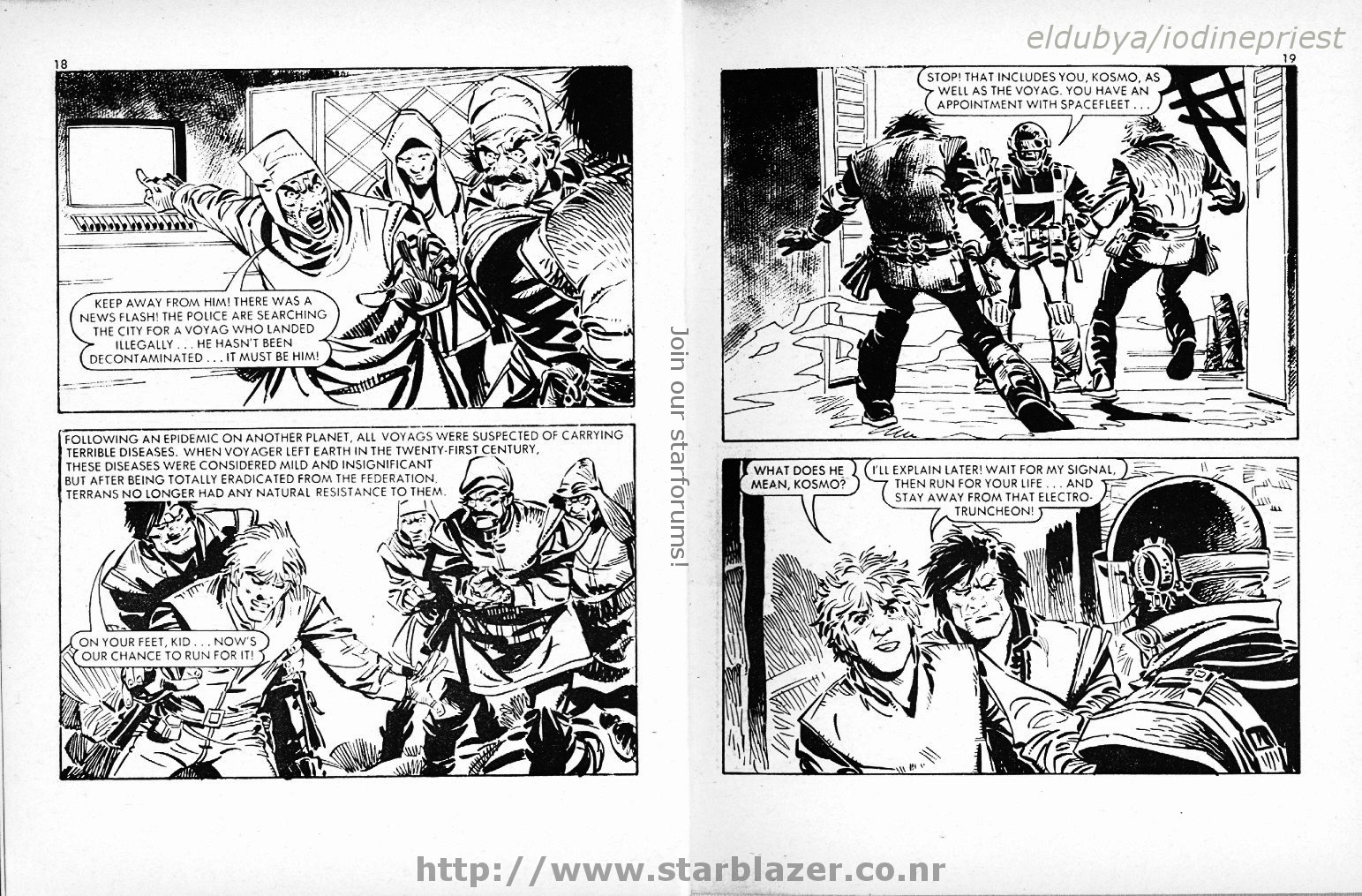 Read online Starblazer comic -  Issue #96 - 11