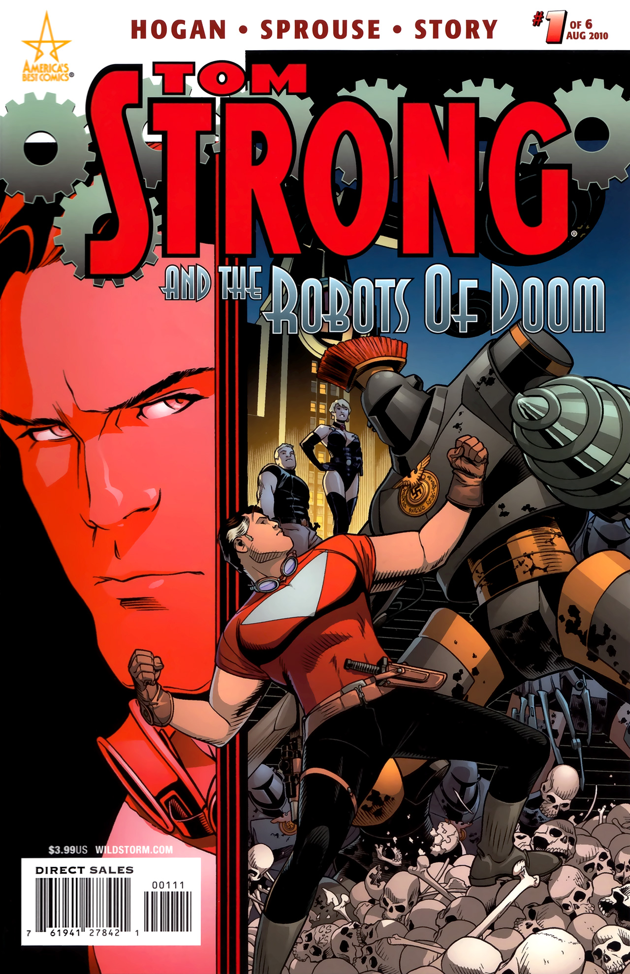 Read online Tom Strong and the Robots of Doom comic -  Issue #1 - 1