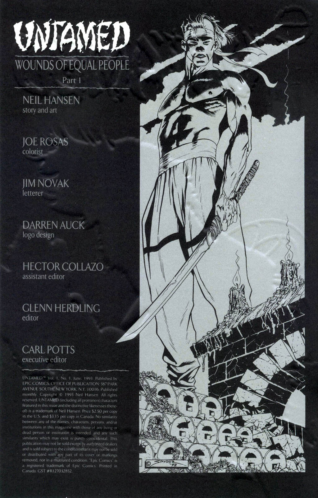 Read online Untamed comic -  Issue #1 - 2