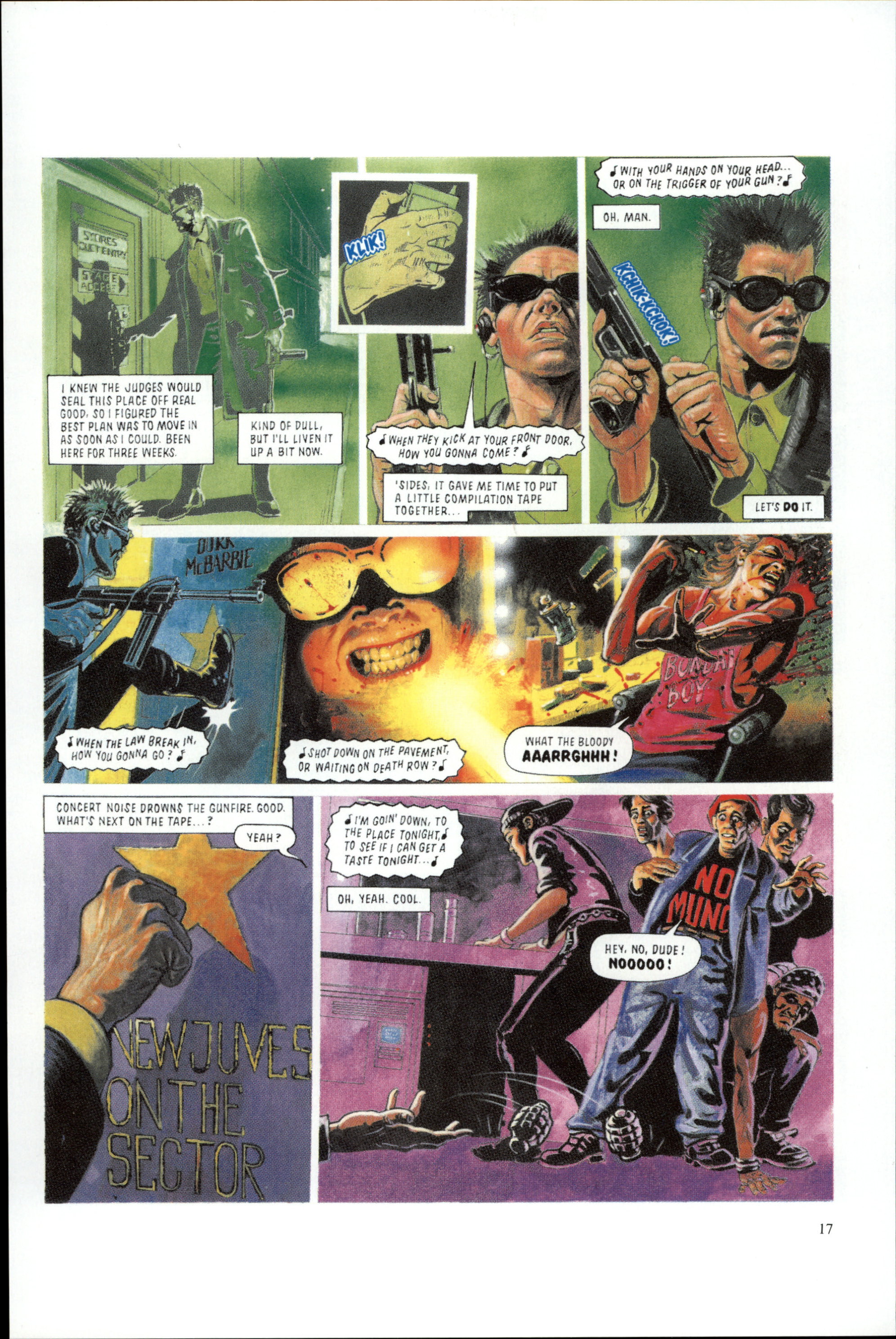 Read online Dredd Rules! comic -  Issue #15 - 19
