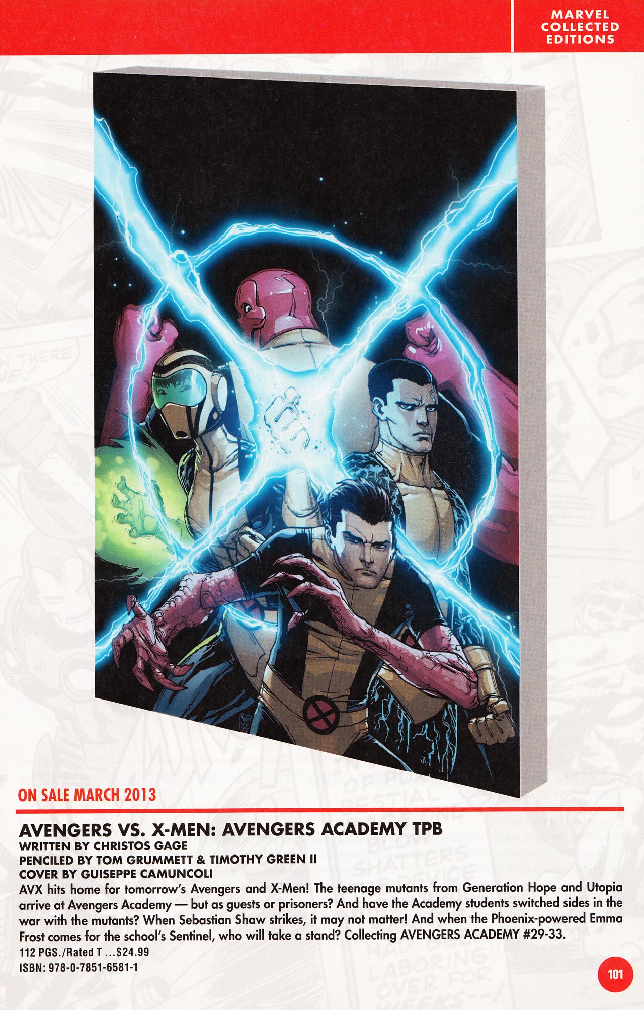 Read online Marvel Previews comic -  Issue #5 - 101