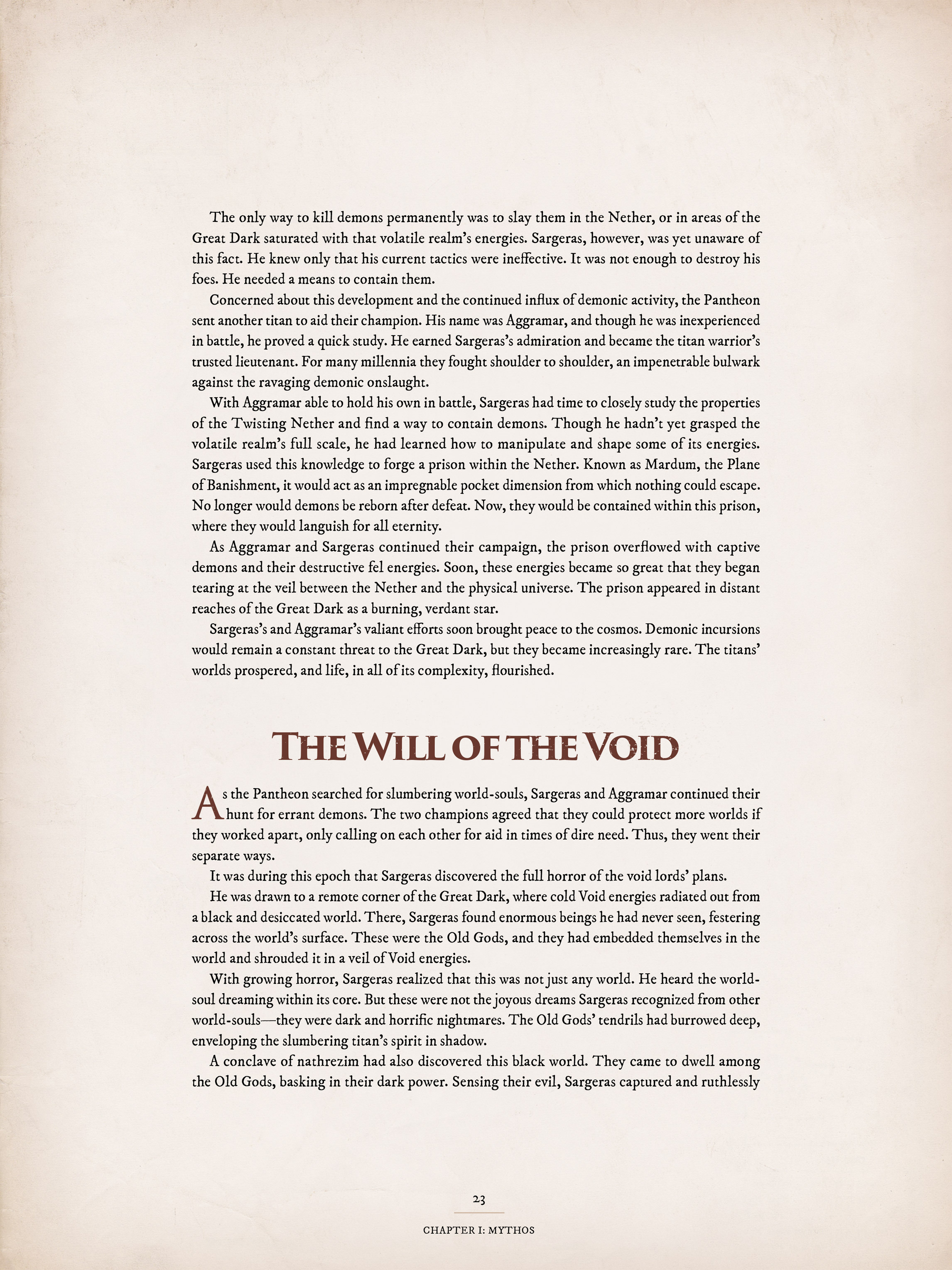Read online World of Warcraft Chronicle Vol. 1 comic -  Issue # Full - 25