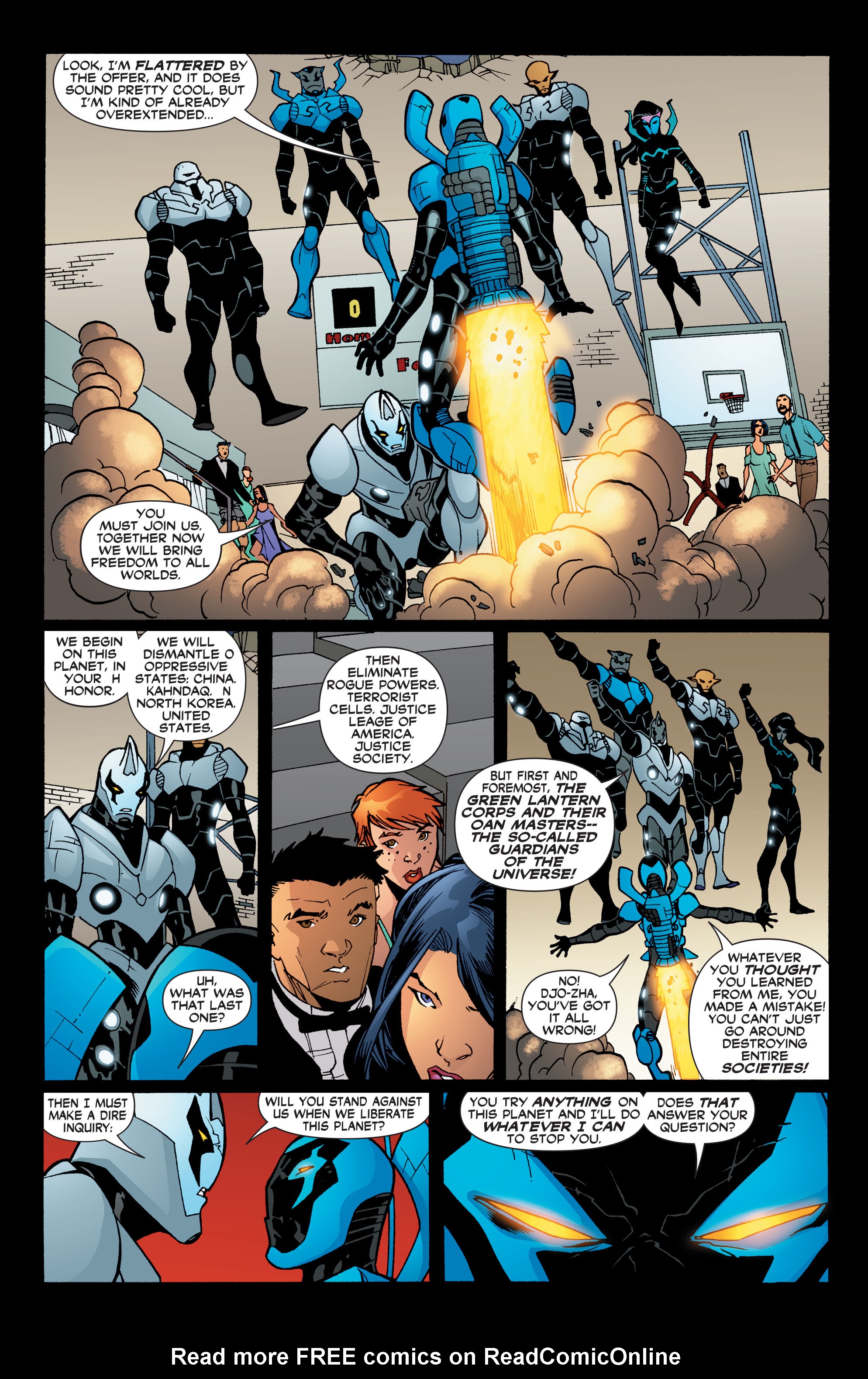 Read online Blue Beetle (2006) comic -  Issue #35 - 19