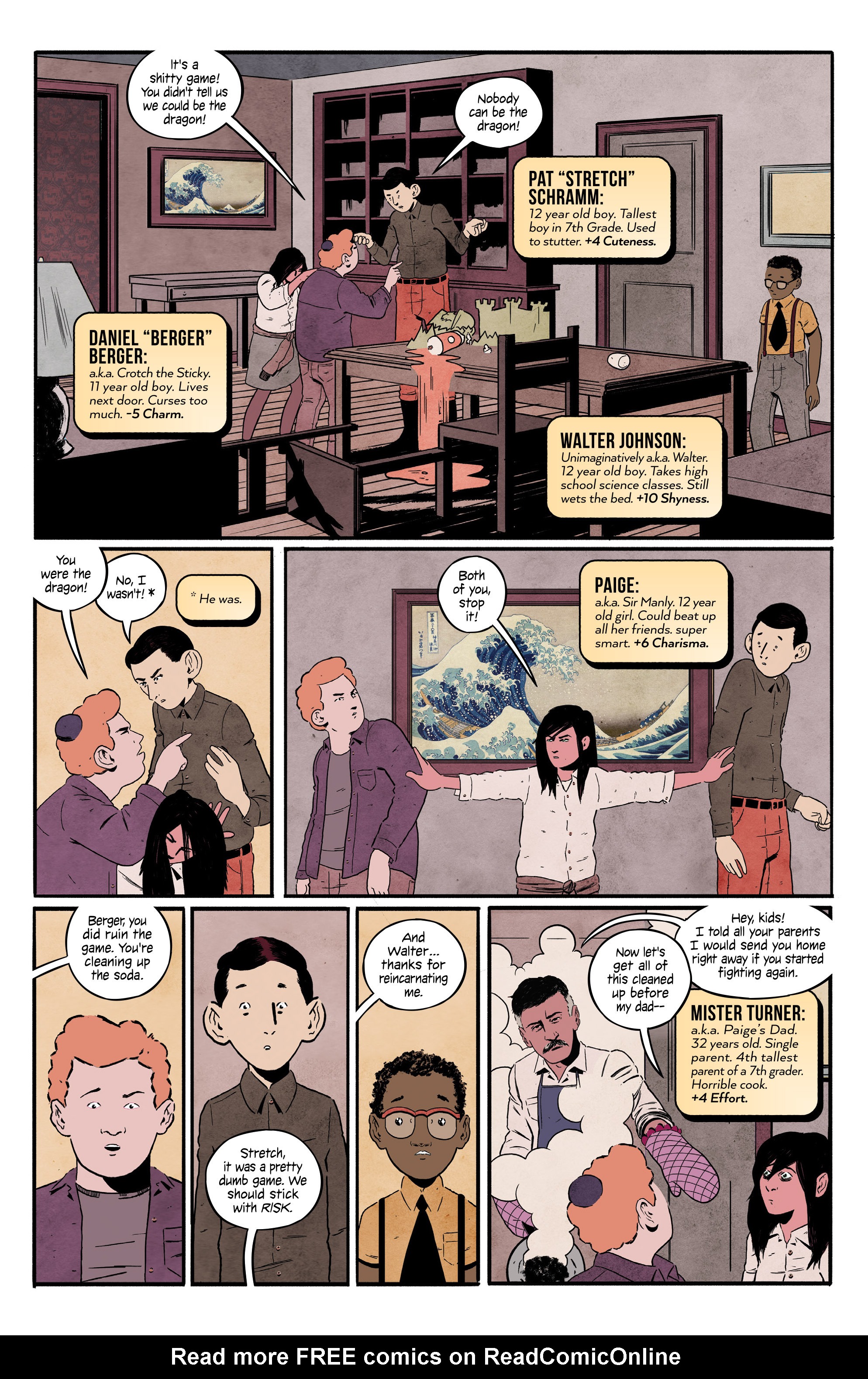 Read online 4 Kids Walk Into a Bank comic -  Issue #1 - 9