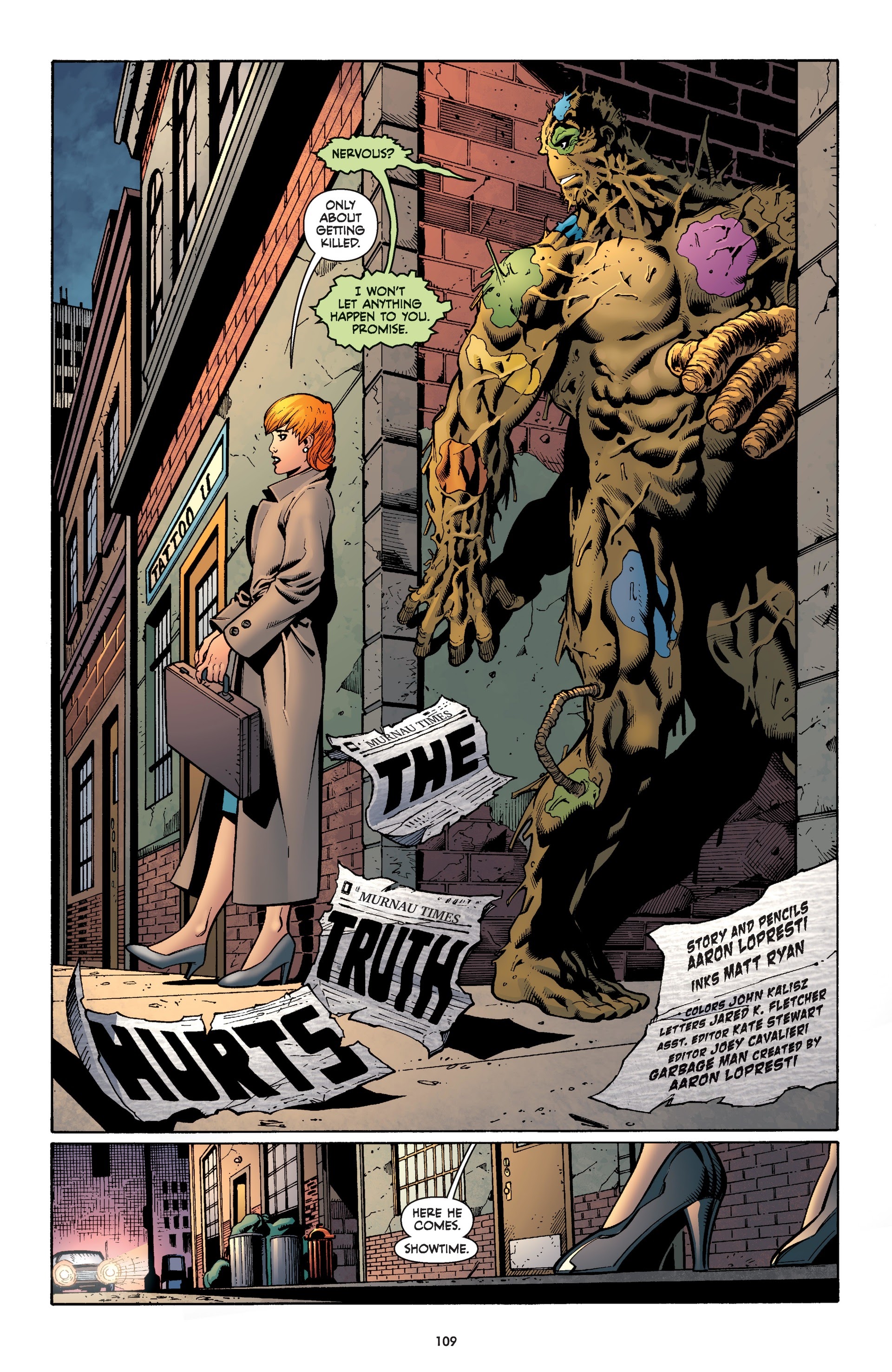 Read online Garbage Man comic -  Issue # TPB - 111