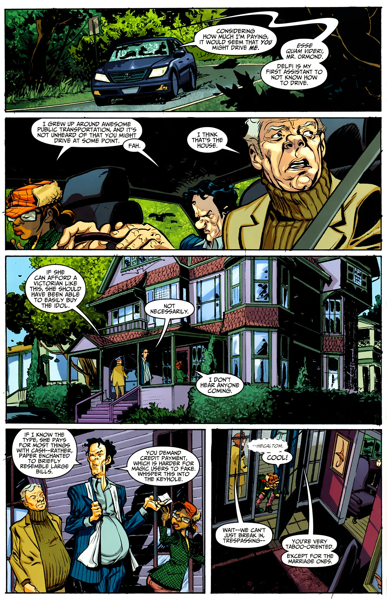 Read online Mysterius comic -  Issue #2 - 10