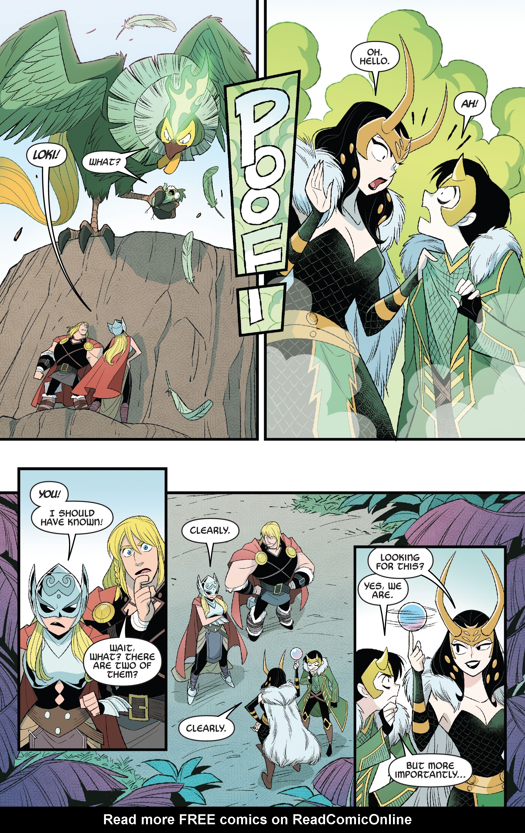 Read online Thor & Loki: Double Trouble comic -  Issue #4 - 7