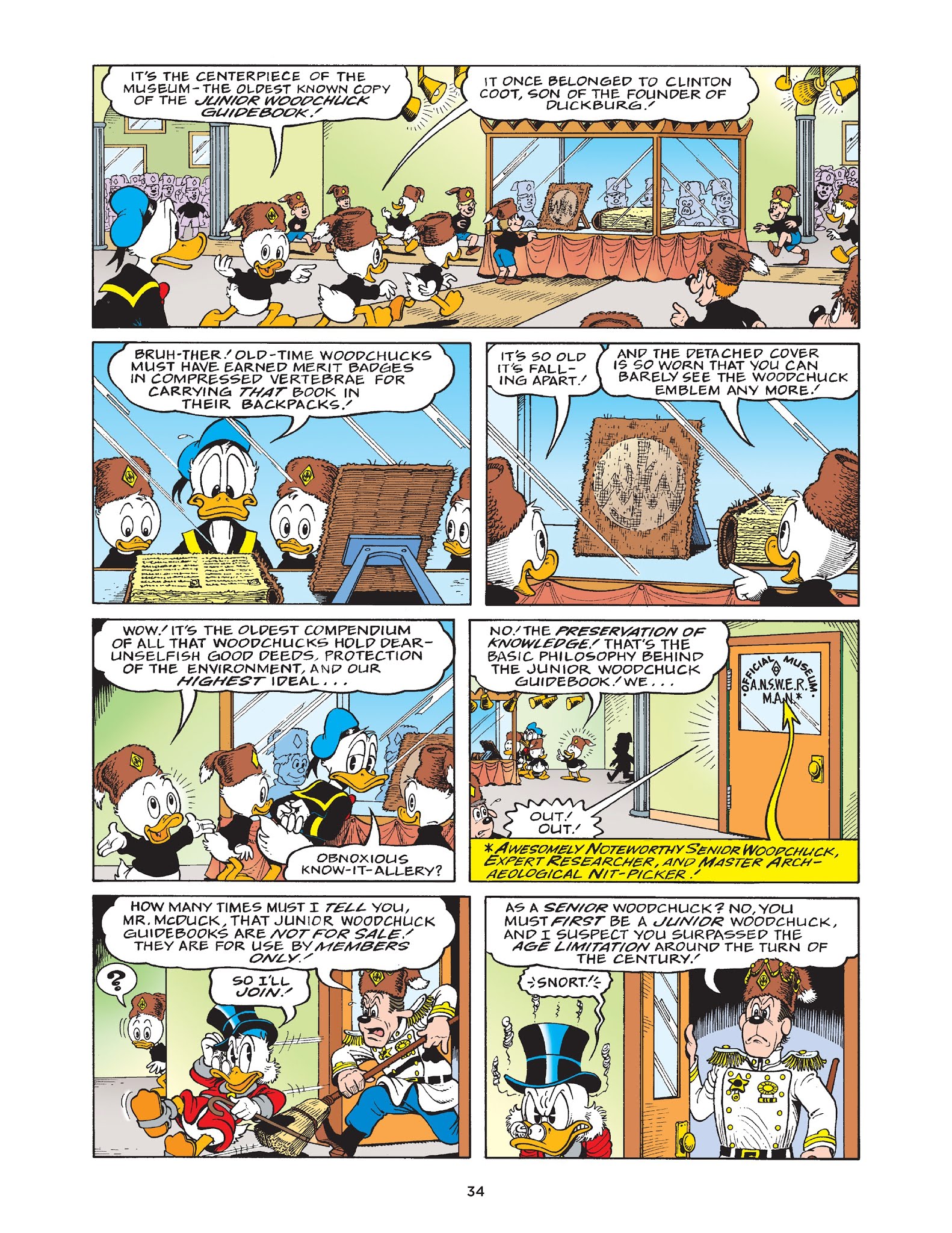 Read online Walt Disney Uncle Scrooge and Donald Duck: The Don Rosa Library comic -  Issue # TPB 5 (Part 1) - 35