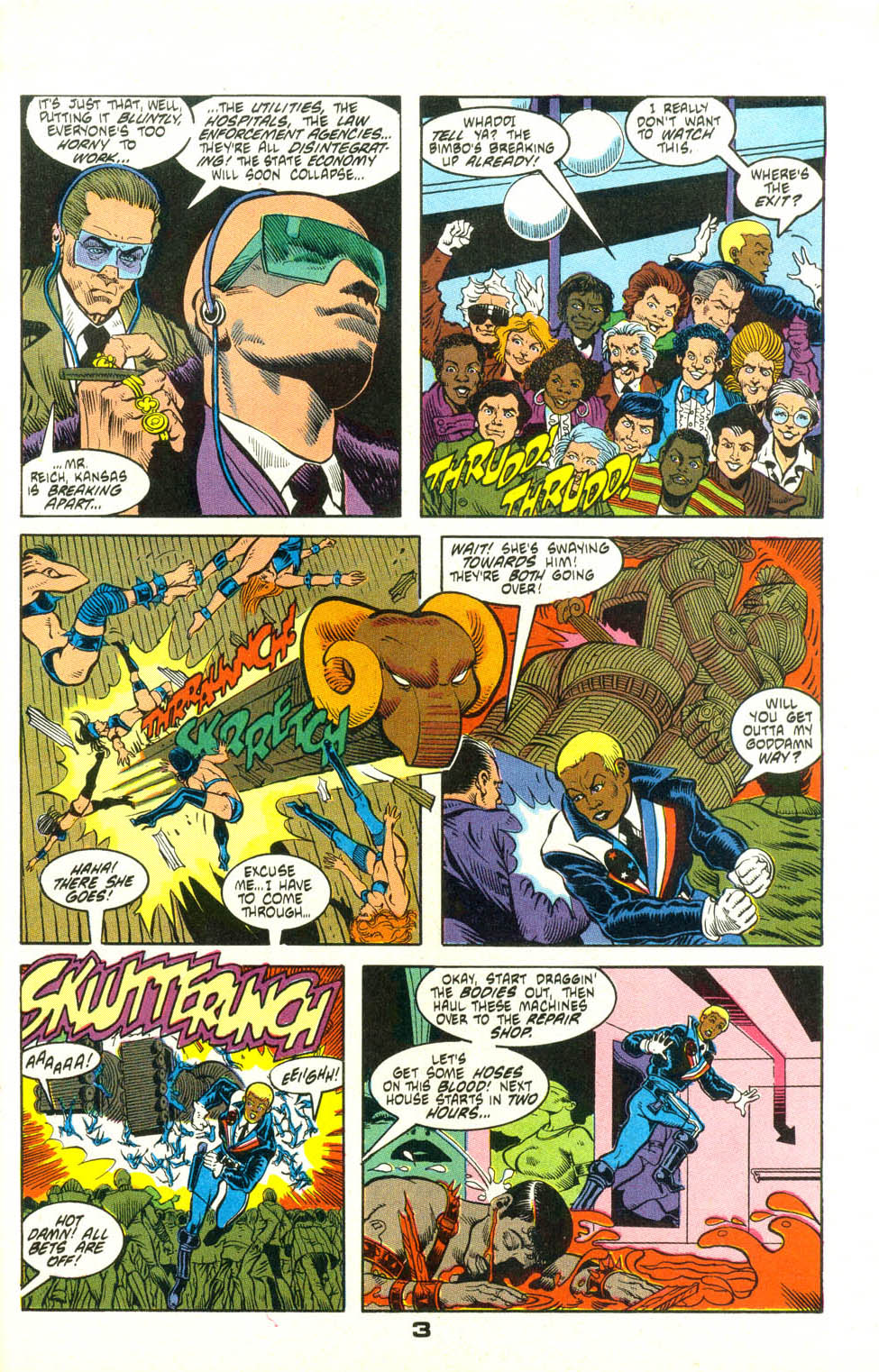 Read online American Flagg! comic -  Issue #25 - 26