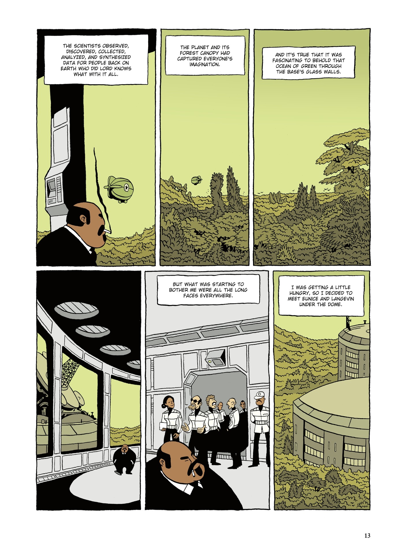 Read online Biotope comic -  Issue #1 - 13