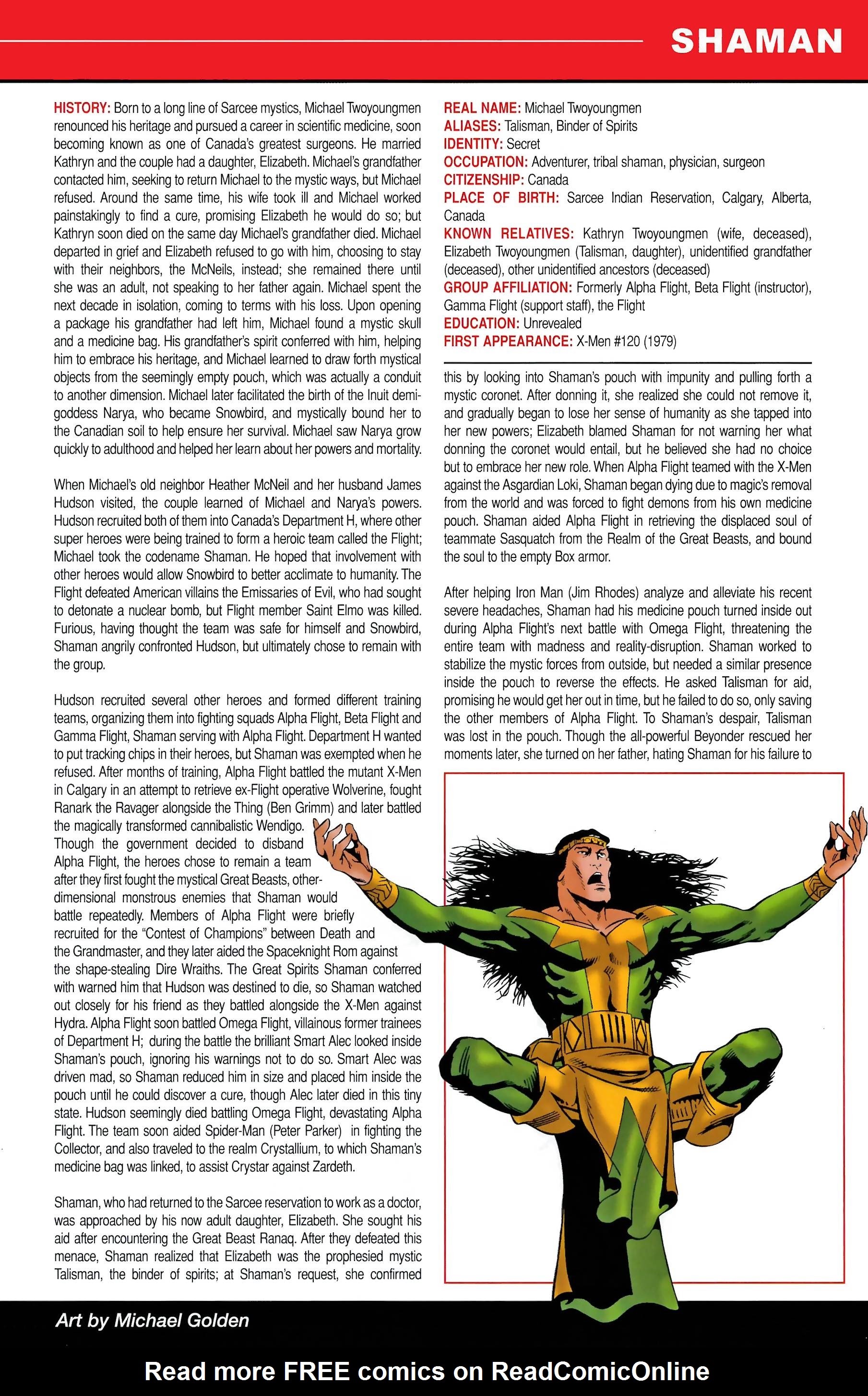 Read online Official Handbook of the Marvel Universe A to Z comic -  Issue # TPB 10 (Part 2) - 1