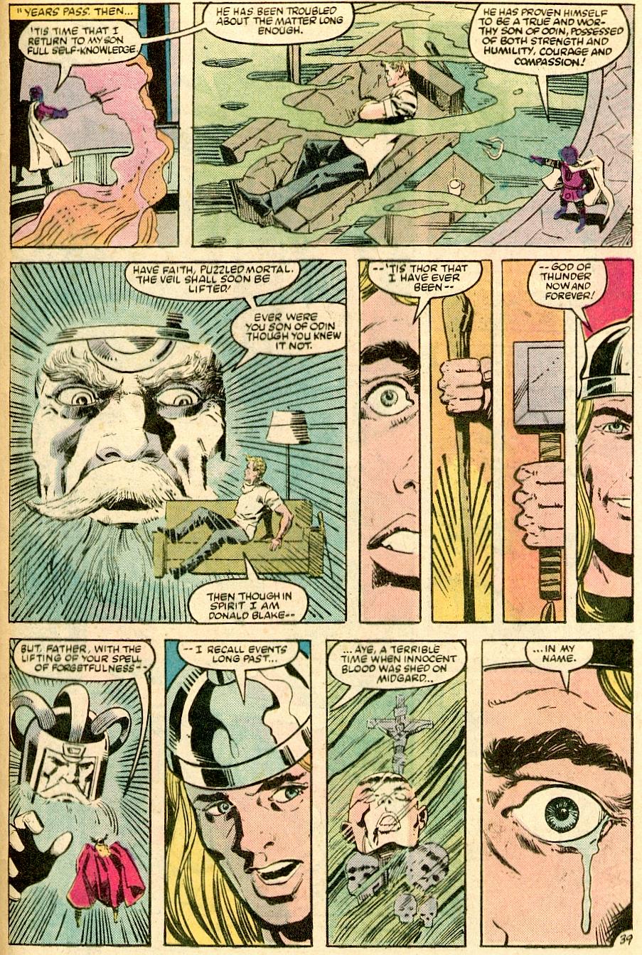 Read online Thor (1966) comic -  Issue # _Annual 11 - 40