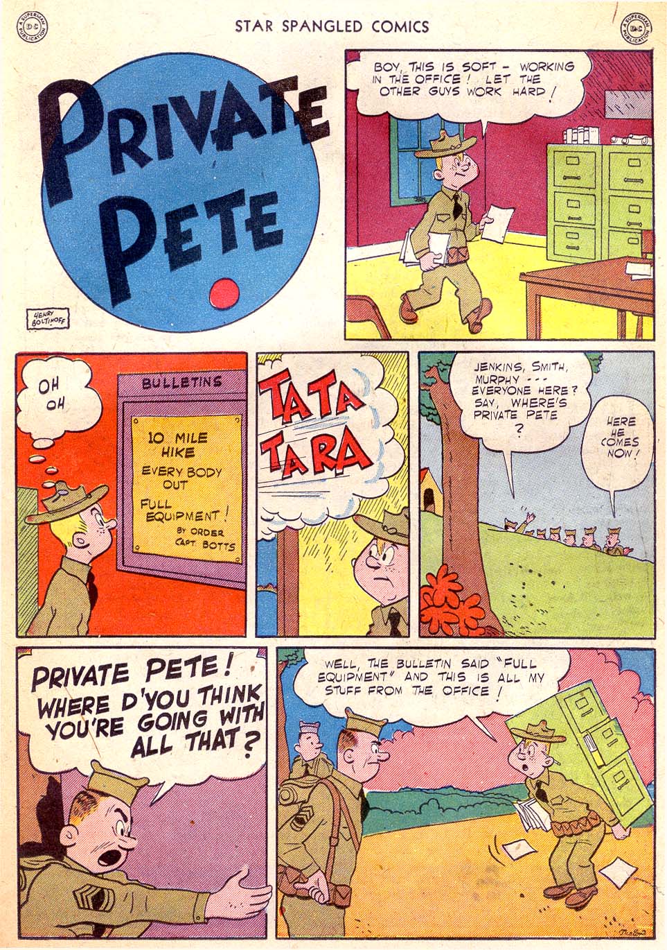 Read online Star Spangled Comics comic -  Issue #40 - 21