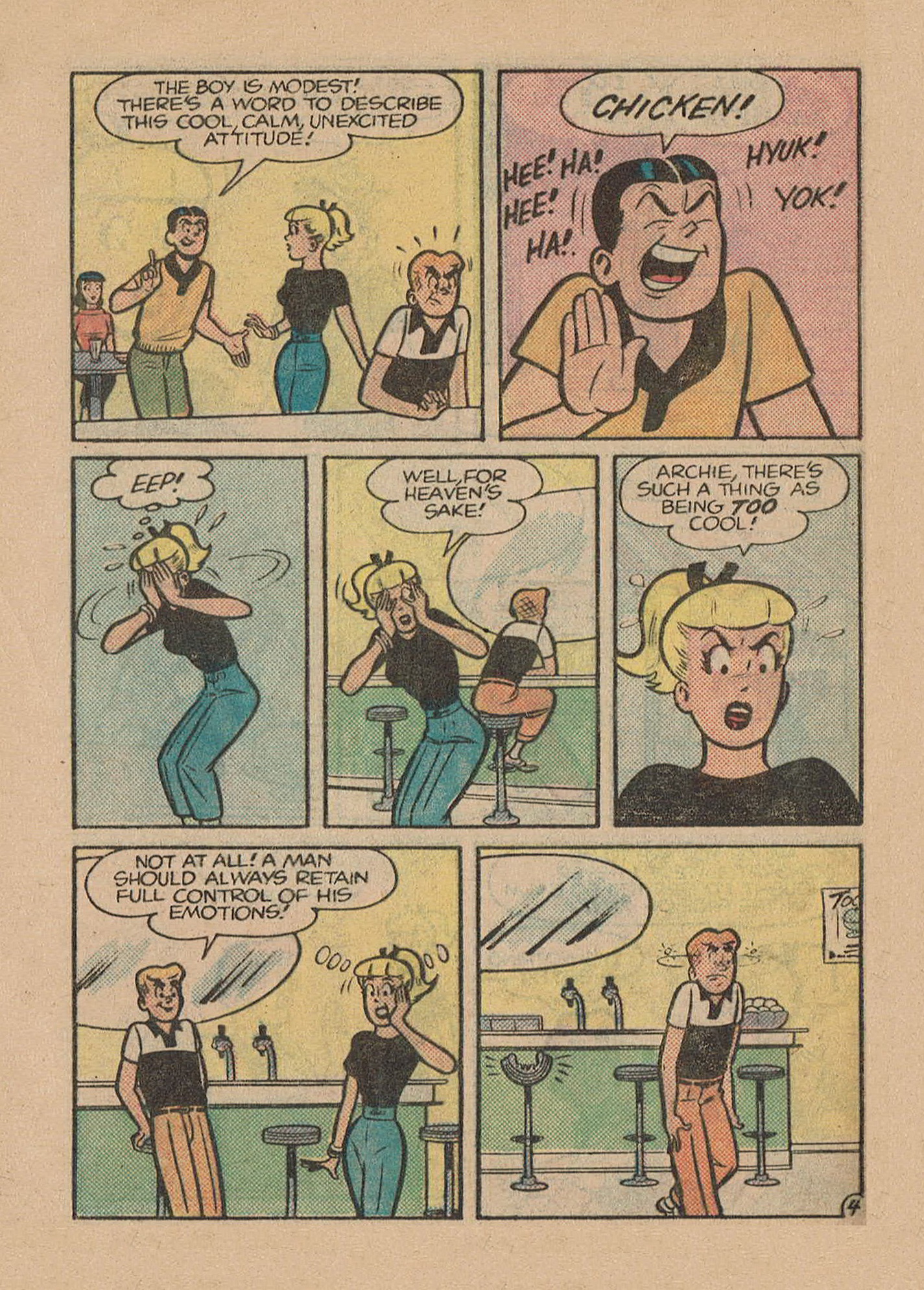 Read online Archie Digest Magazine comic -  Issue #72 - 124