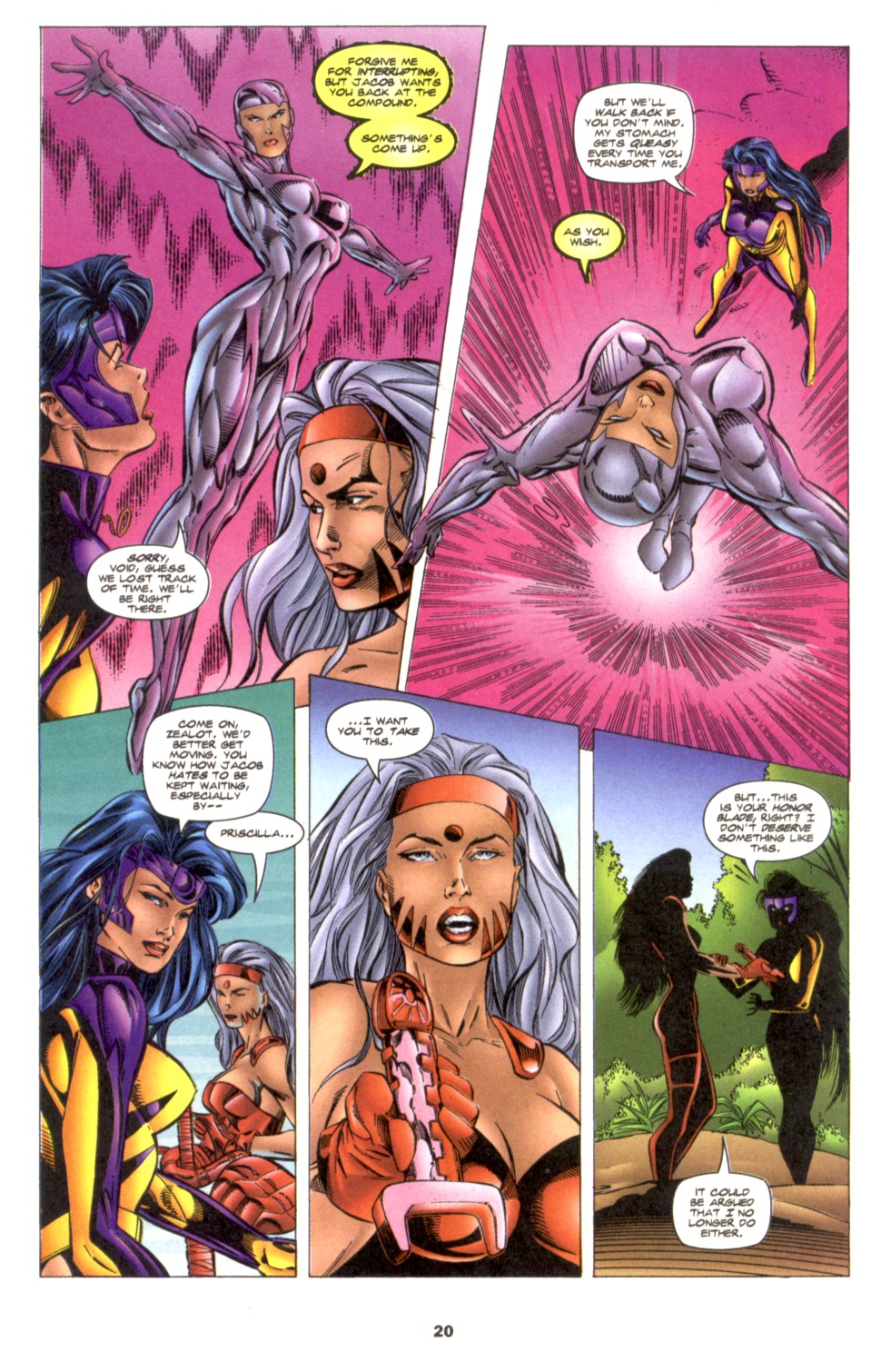 Read online Zealot comic -  Issue #3 - 20