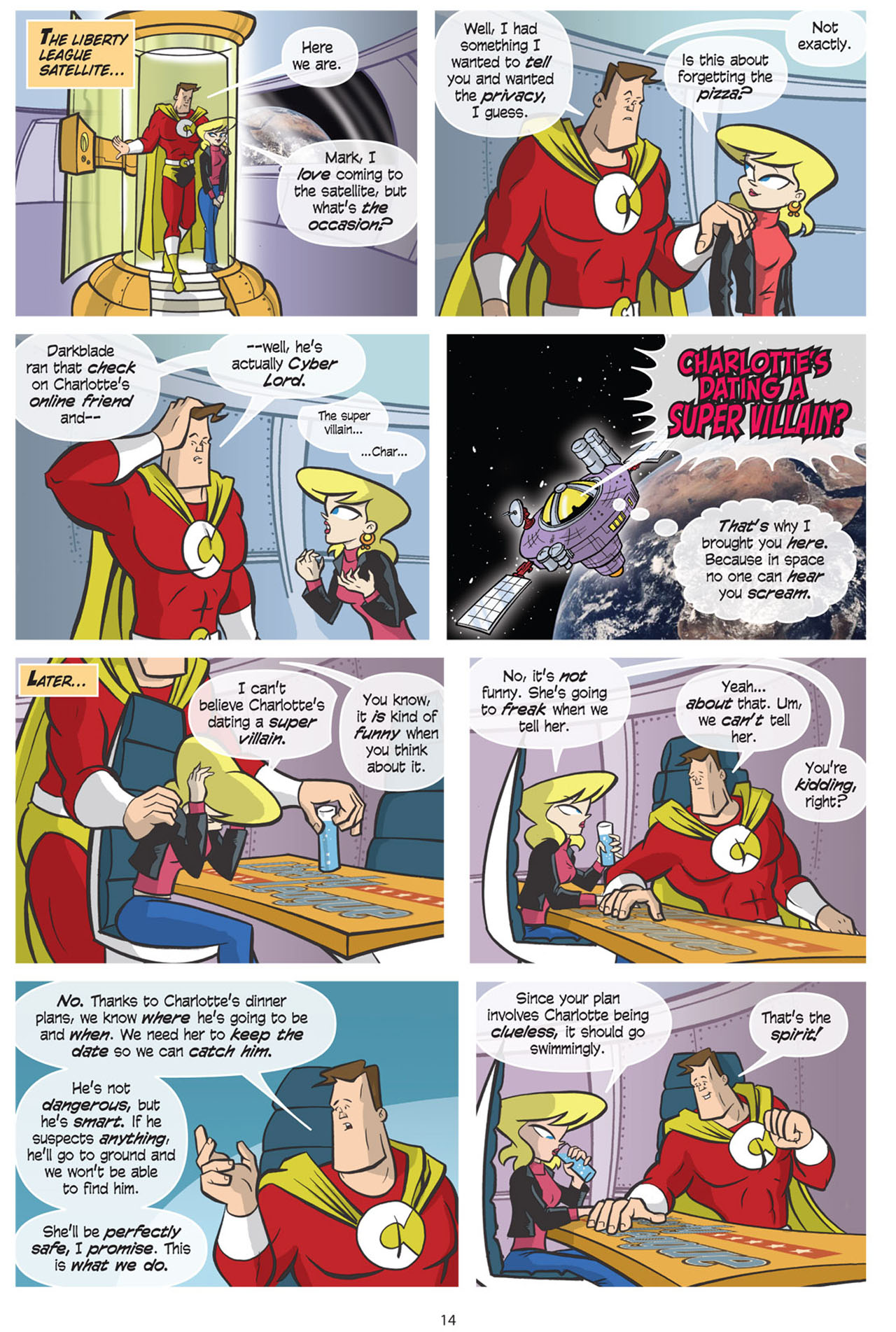 Read online Love and Capes comic -  Issue #3 - 15