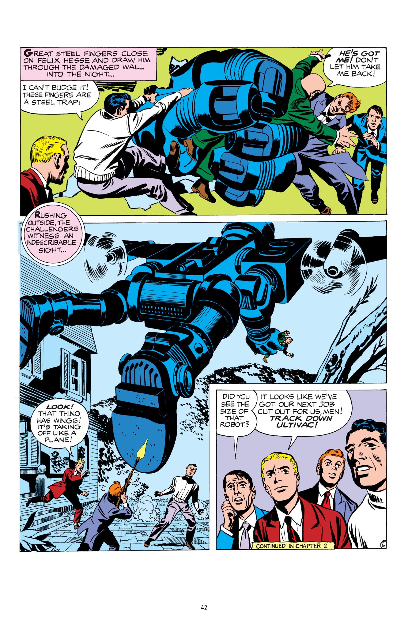 Read online Challengers of the Unknown by Jack Kirby comic -  Issue # TPB (Part 1) - 42