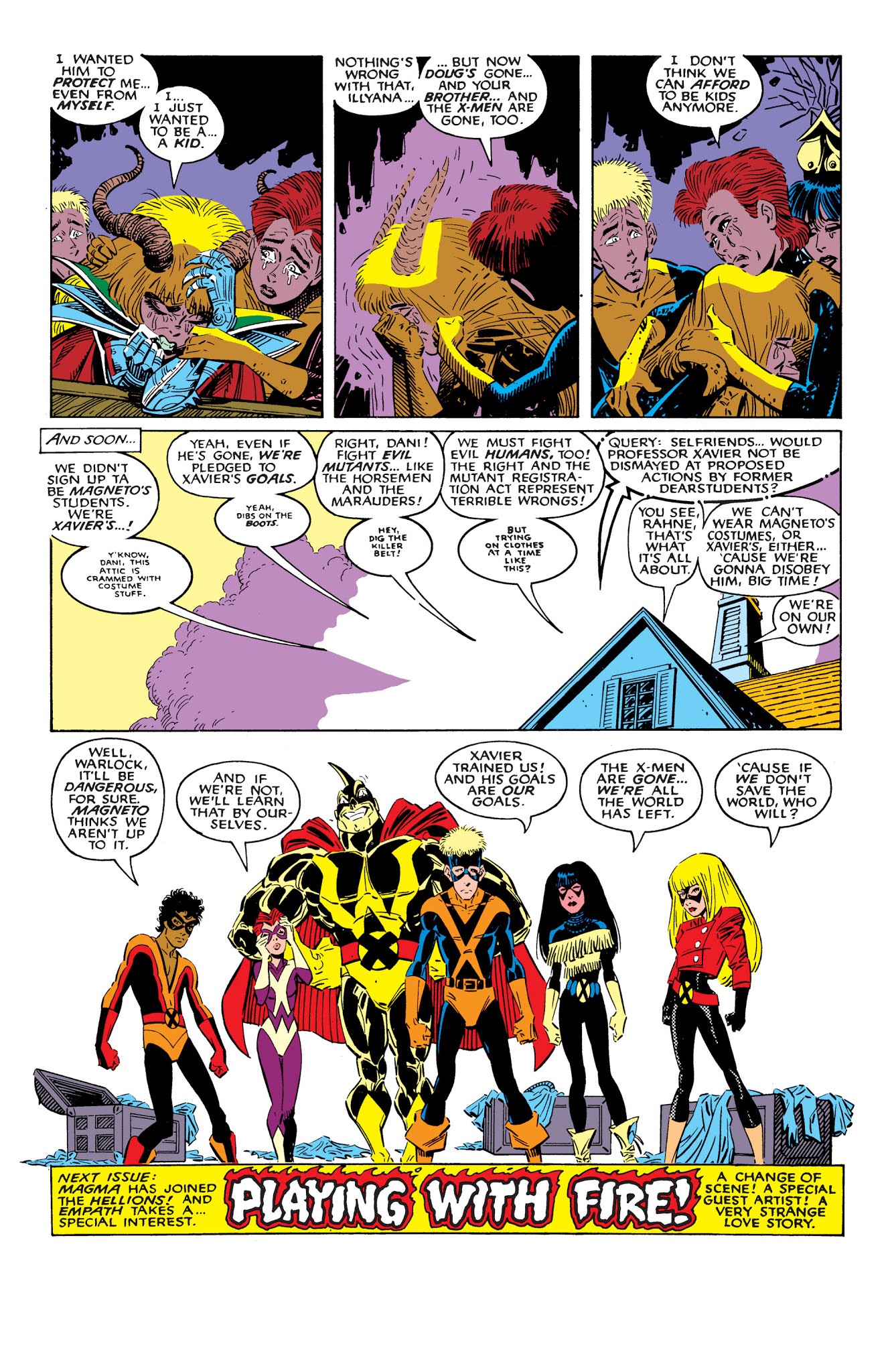 Read online X-Men: Fall of the Mutants comic -  Issue # TPB 1 (Part 4) - 114