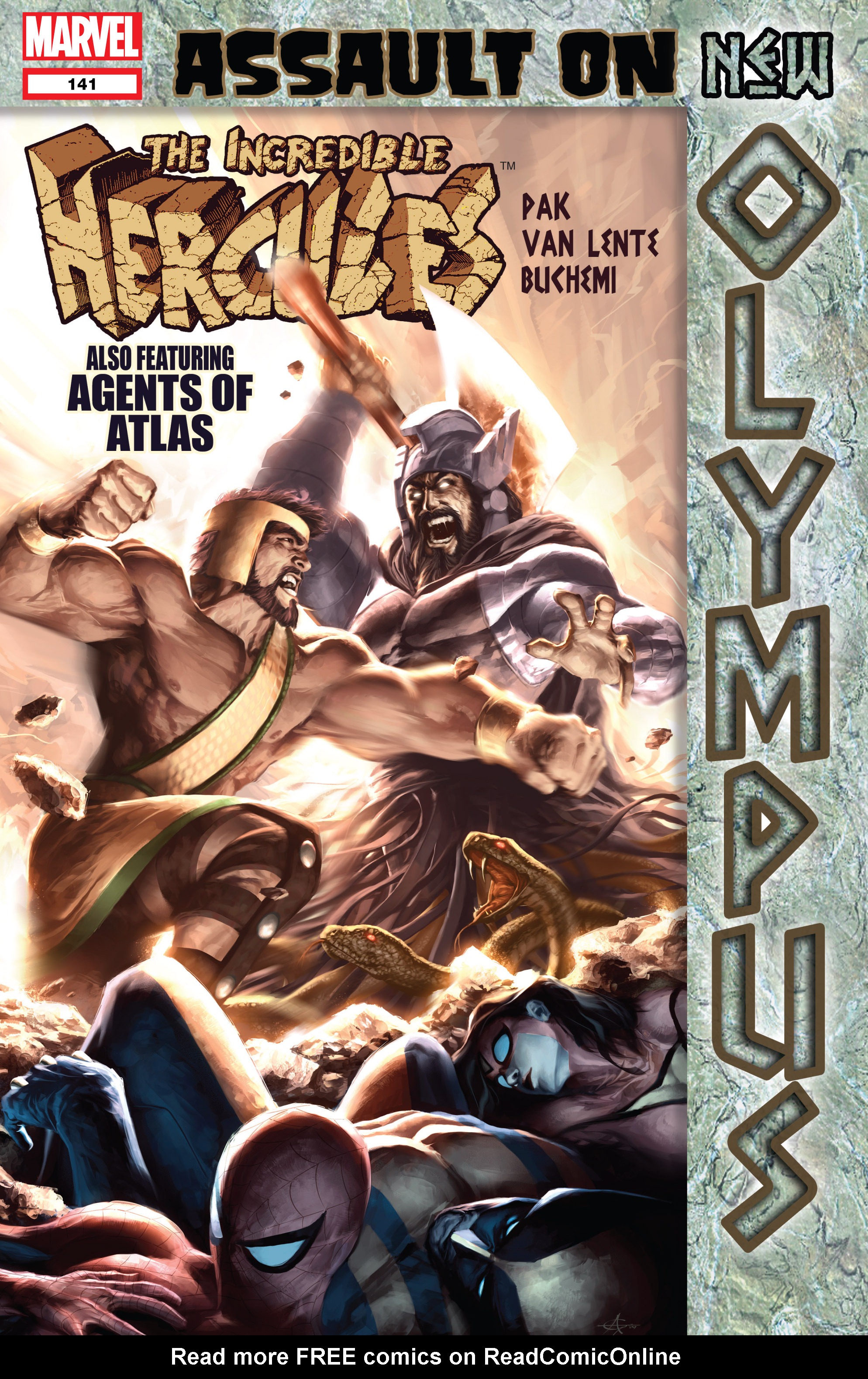 Read online Incredible Hercules comic -  Issue #141 - 1